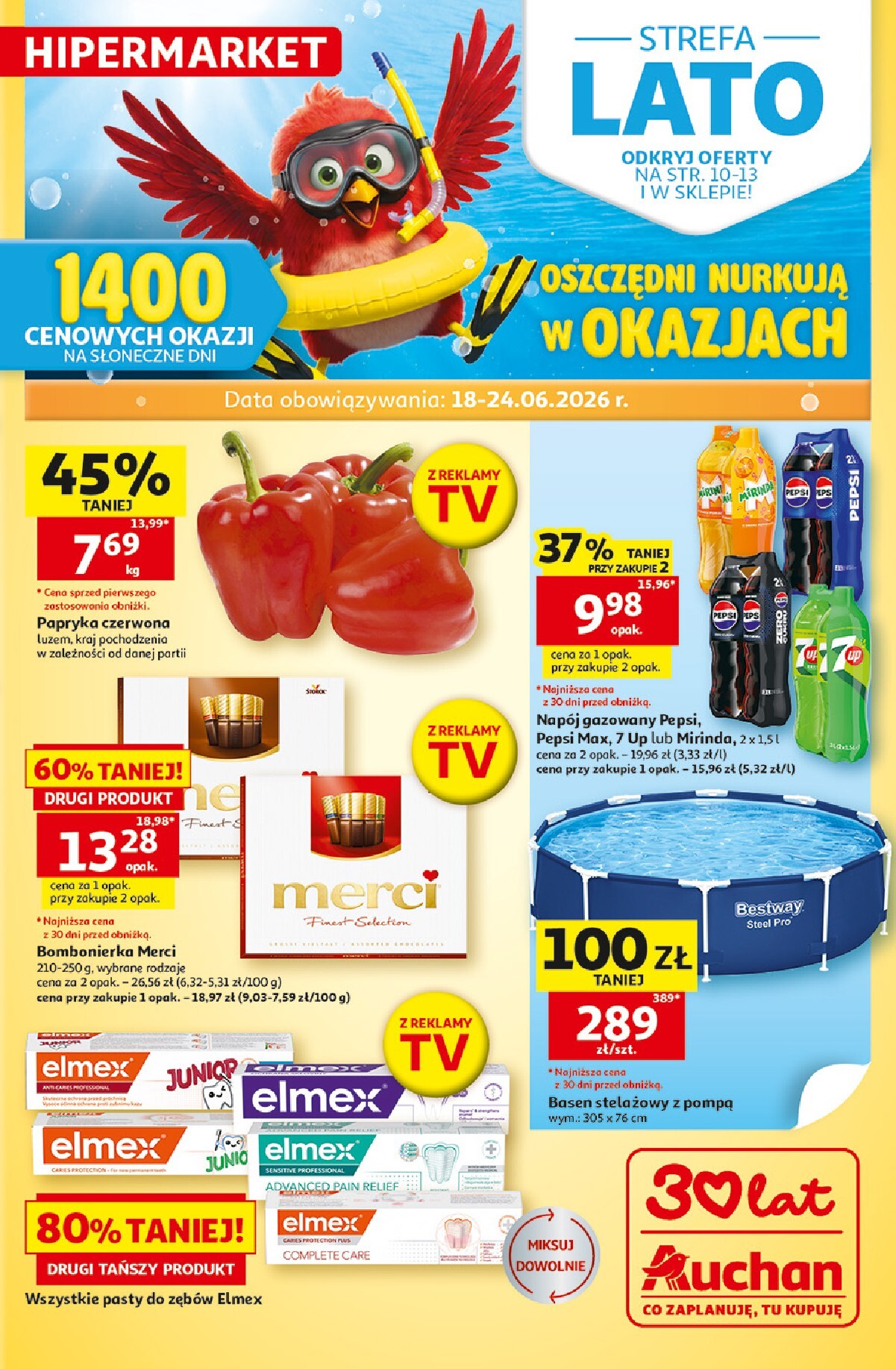 Nowa gazetka Auchan ważna od 18.06.2026 do 24.06.2026