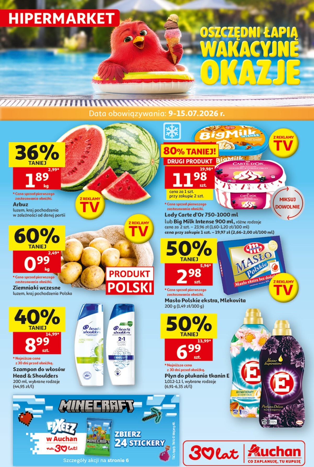 Nowa gazetka Auchan ważna od 09.07.2026 do 15.07.2026