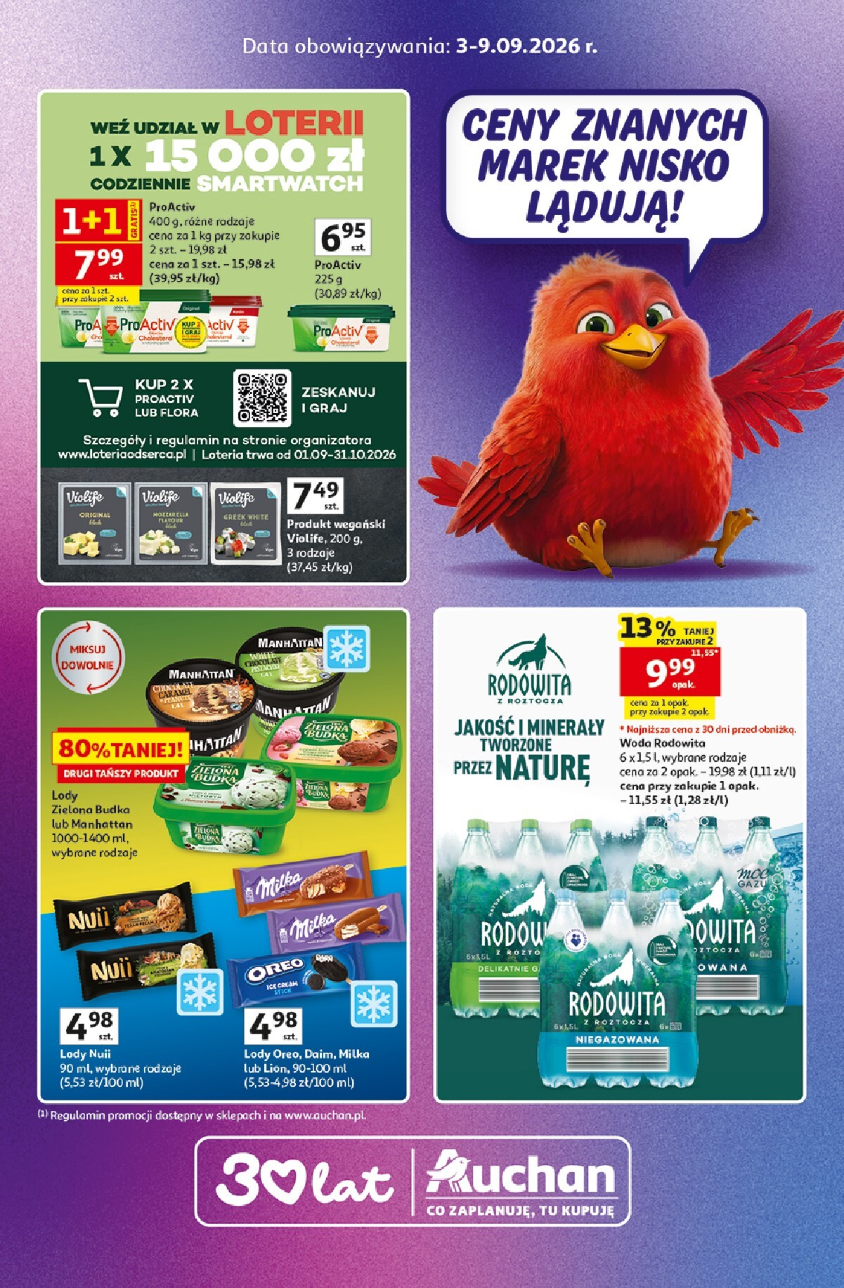 Aktualna gazetka Auchan ważna od 03.09.2026 do 09.09.2026