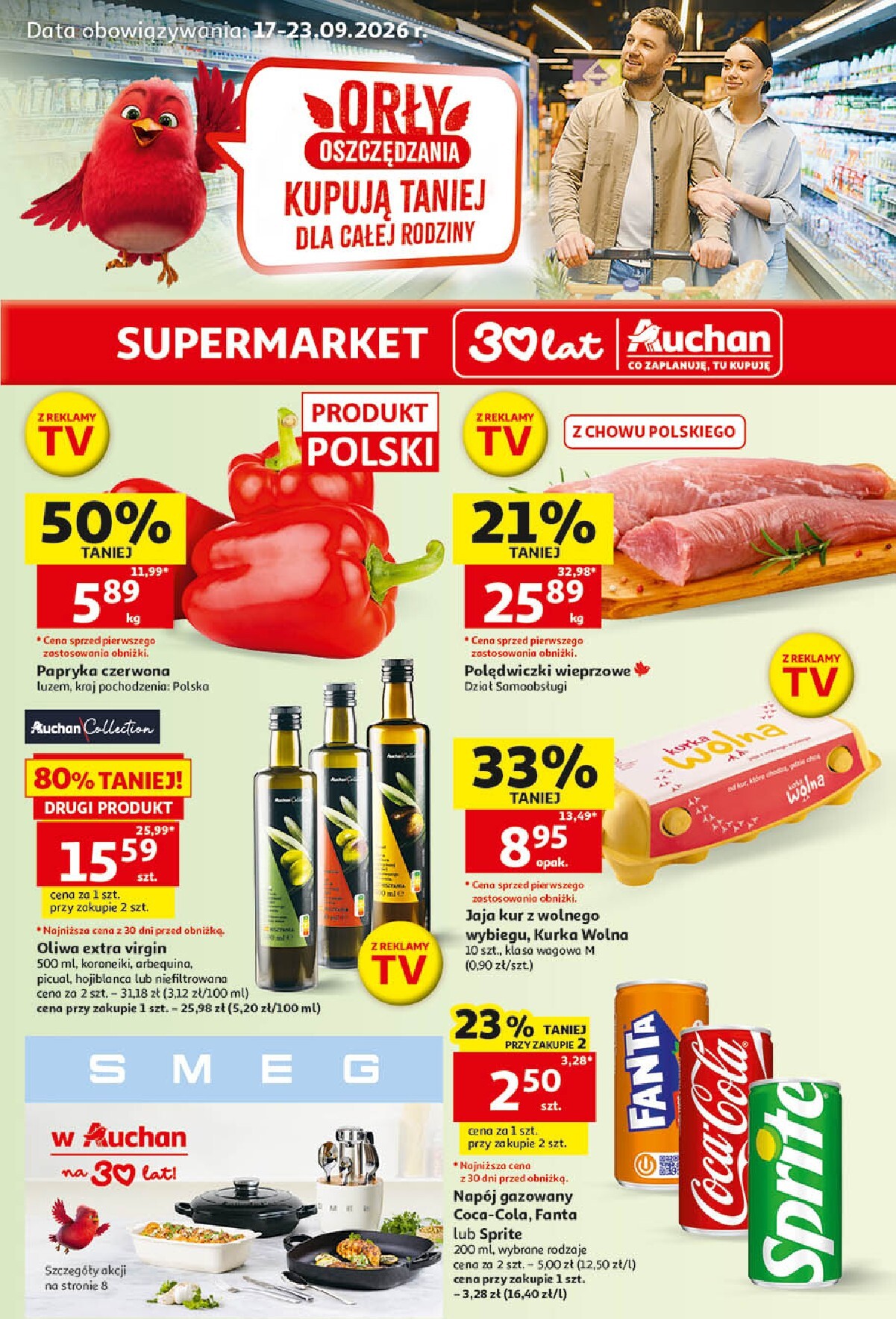 Nowa gazetka Auchan ważna od 17.09.2026 do 23.09.2026