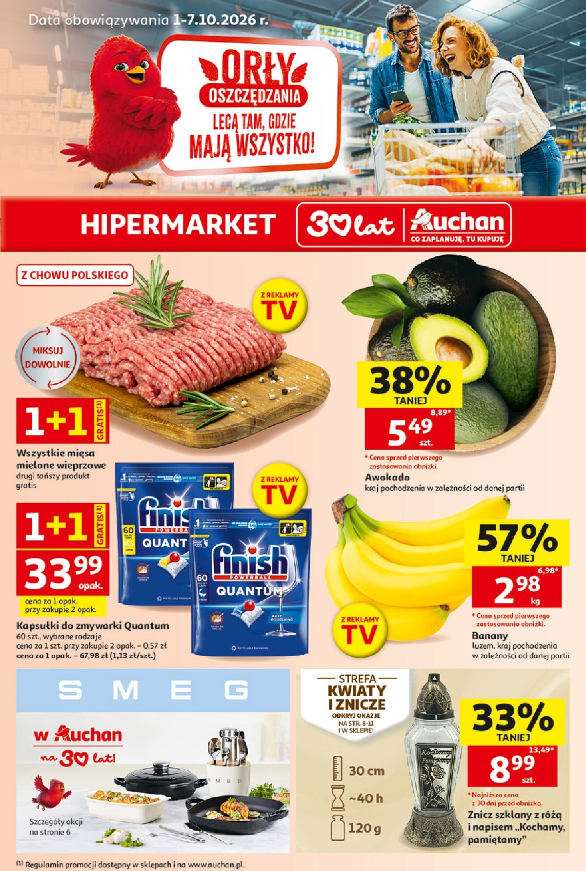 Nowa gazetka Auchan ważna od 01.10.2026 do 07.10.2026