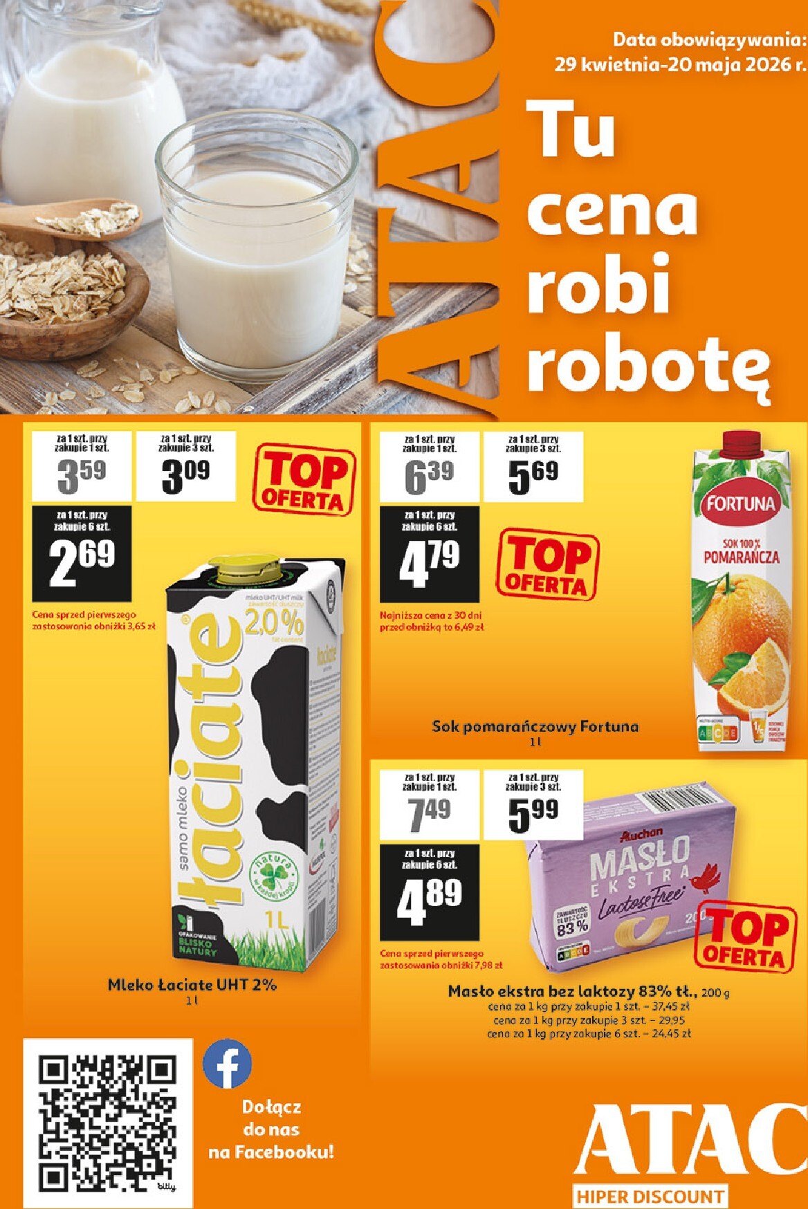 Nowa gazetka Auchan - ATAC Hiper Discount ważna od 29.04.2026 do 20.05.2026