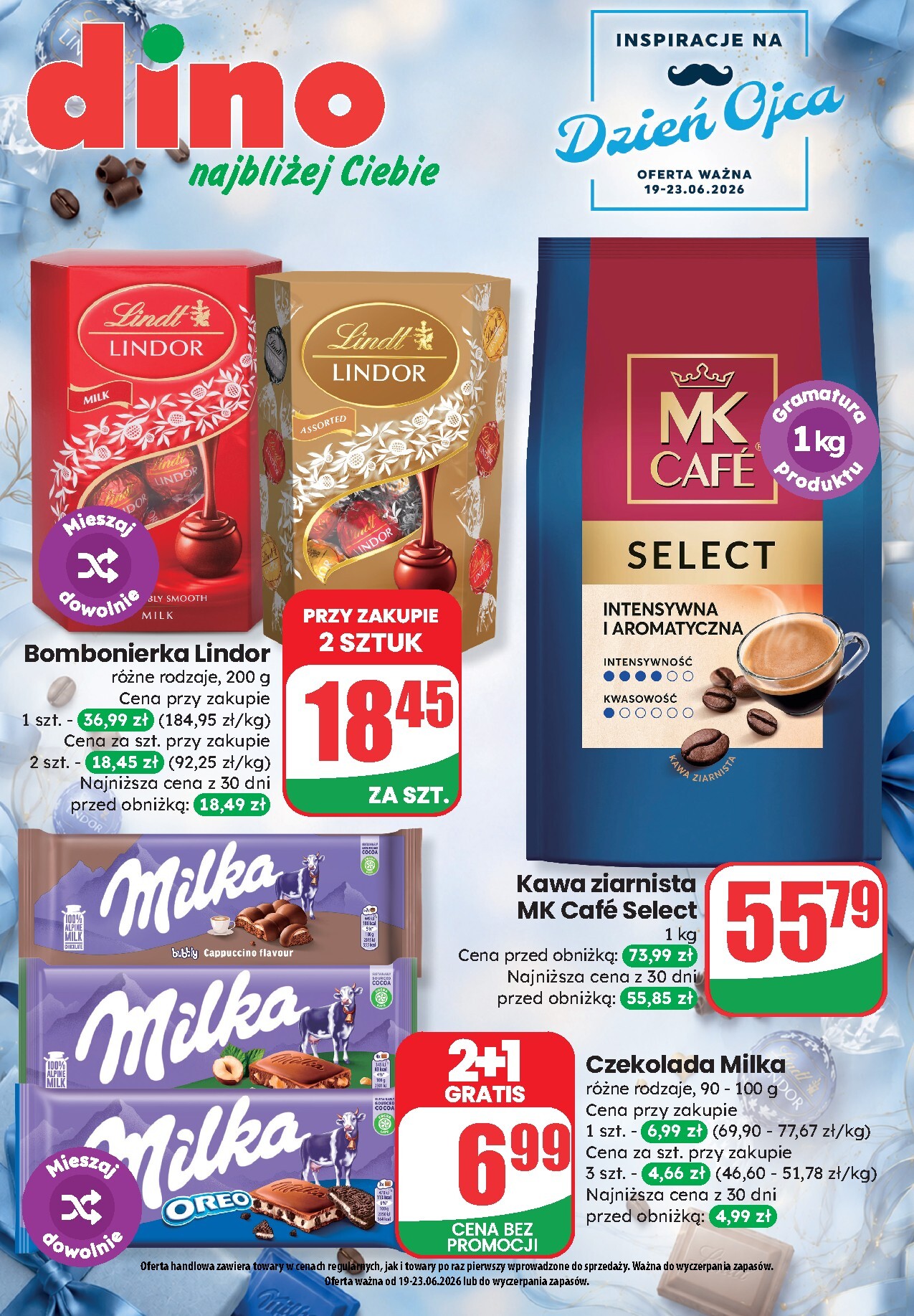 Aktualna gazetka Dino - Katalog - Dzień Ojca 2026 ważna od 19.06.2026 do 23.06.2026