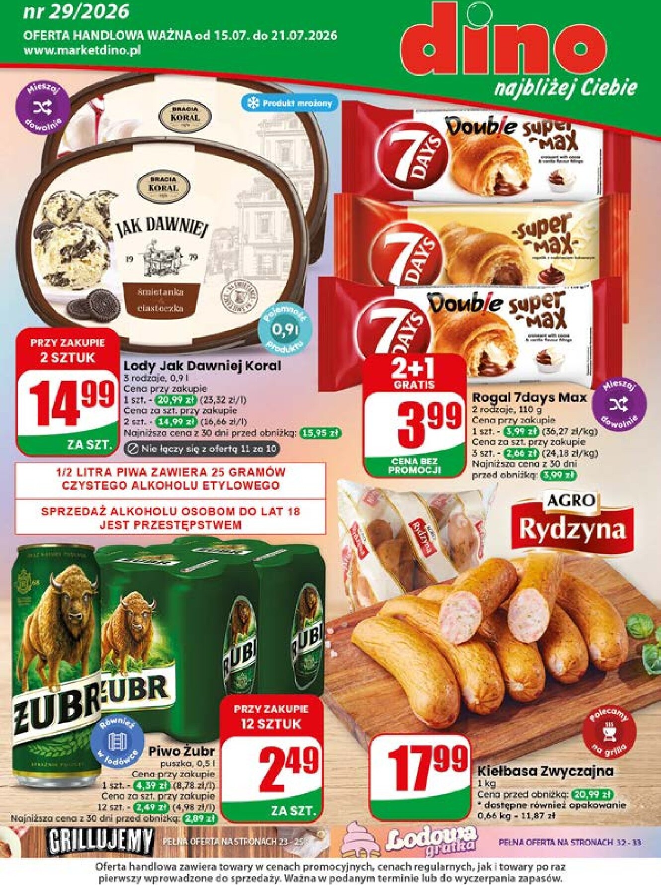 Nowa gazetka Dino ważna od 15.07.2026 do 21.07.2026