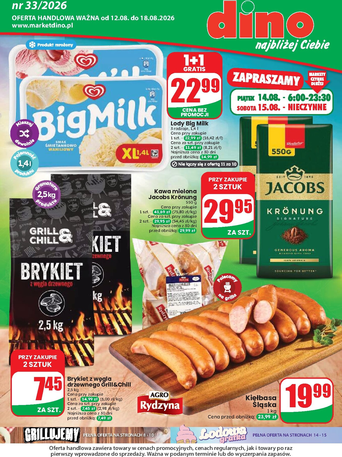 Nowa gazetka Dino ważna od 12.08.2026 do 18.08.2026