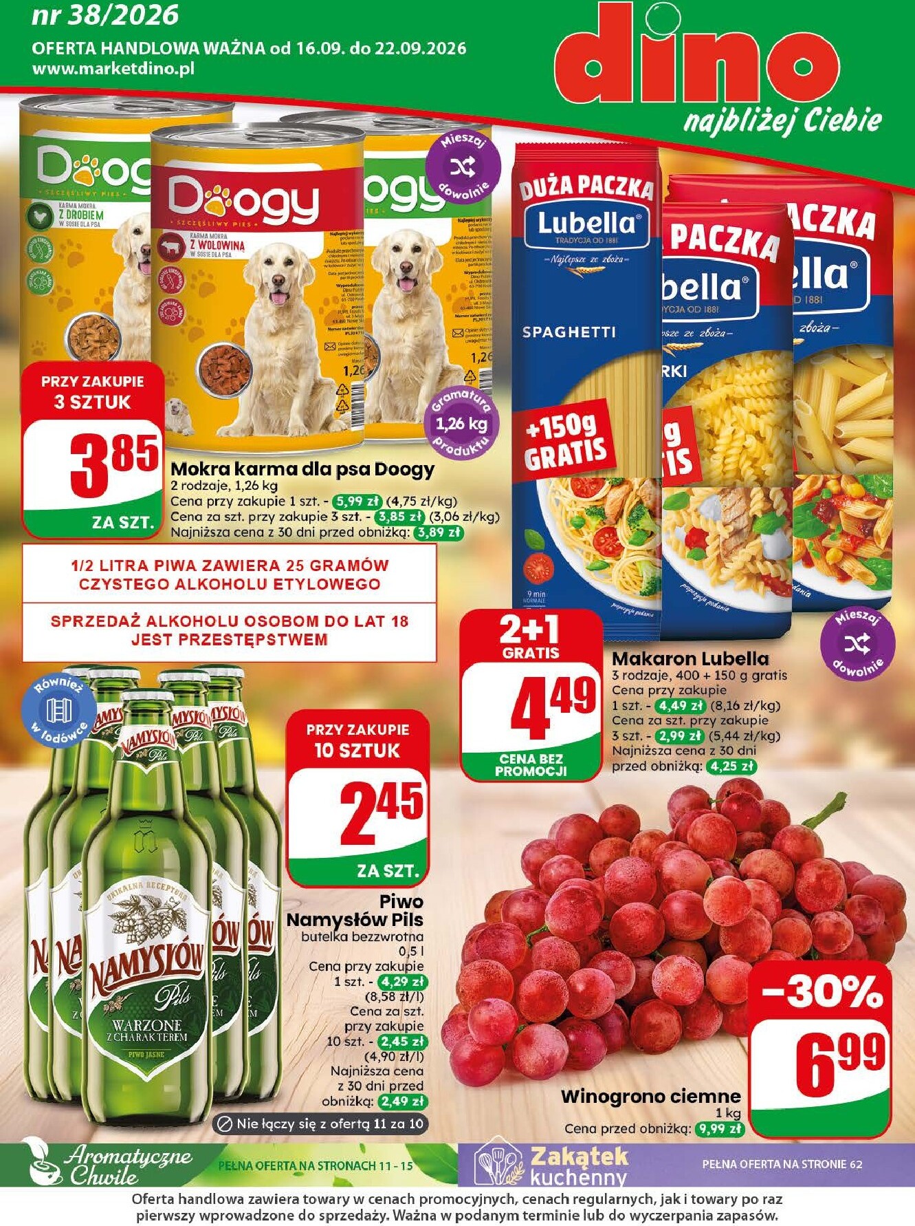 Aktualna gazetka Dino ważna od 16.09.2026 do 22.09.2026