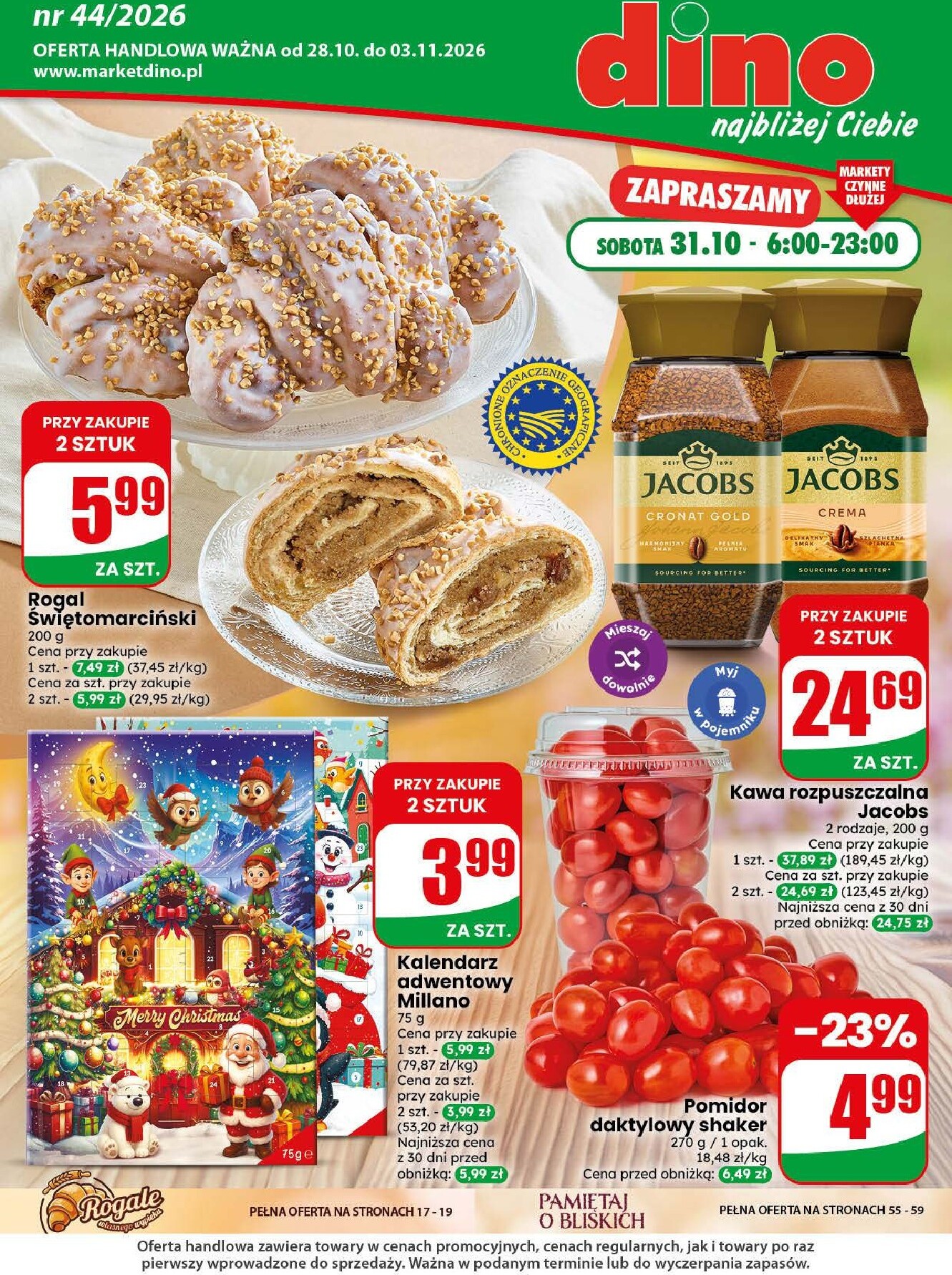 Nowa gazetka Dino ważna od 28.10.2026 do 03.11.2026