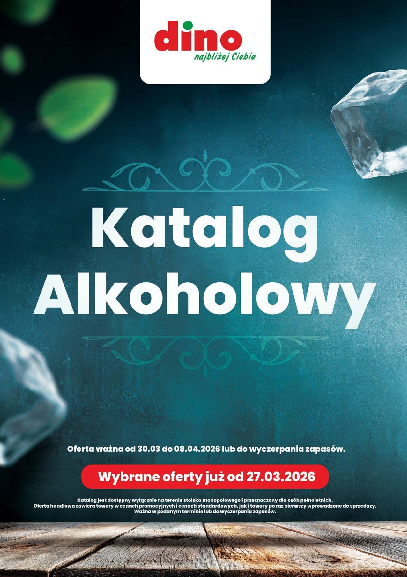 Gazetka Dino - Katalog alkoholowy - ważna od 30.03.2026 do 08.04.2026