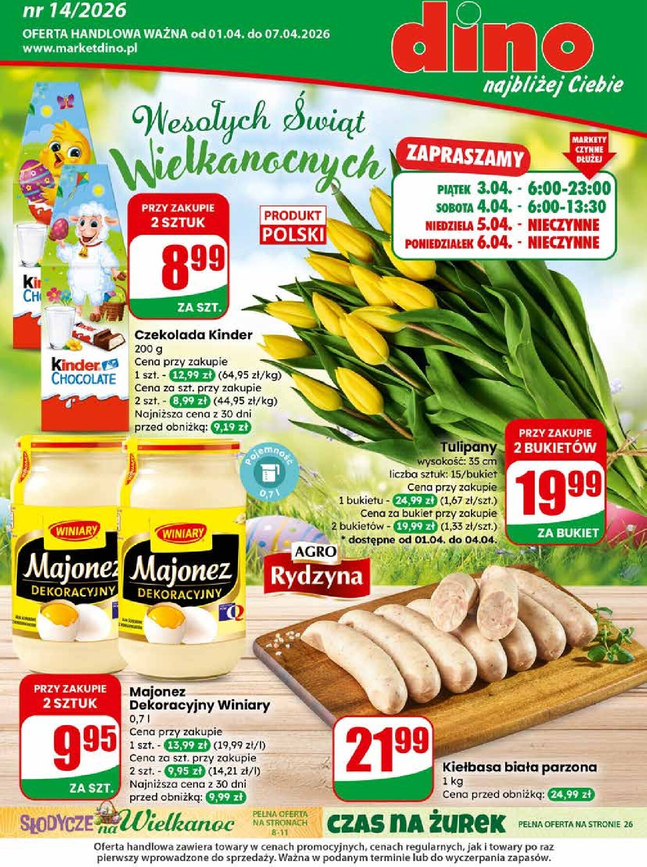 Gazetka Dino - ważna od 01.04.2026 do 07.04.2026