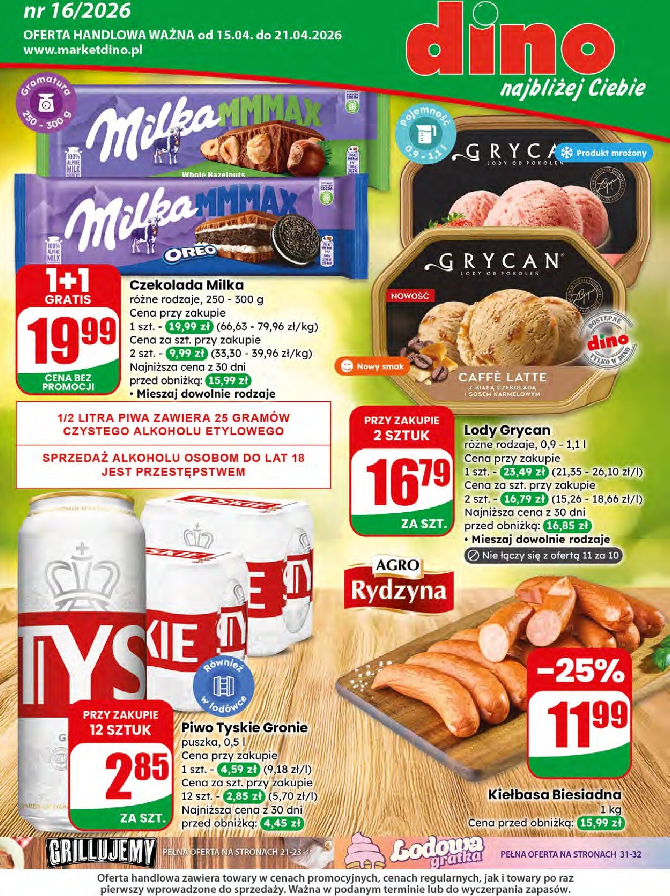 Nowa gazetka Dino ważna od 15.04.2026 do 21.04.2026