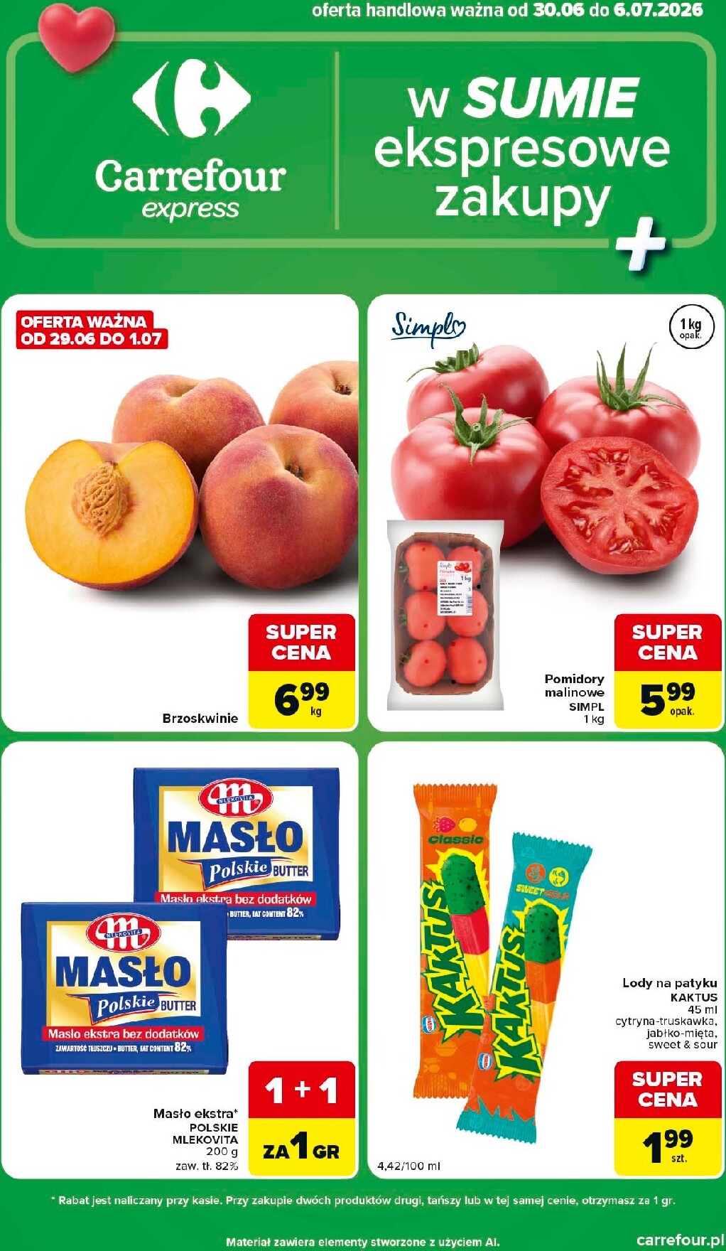 Nowa gazetka Carrefour - Express 2 ważna od 30.06.2026 do 06.07.2026