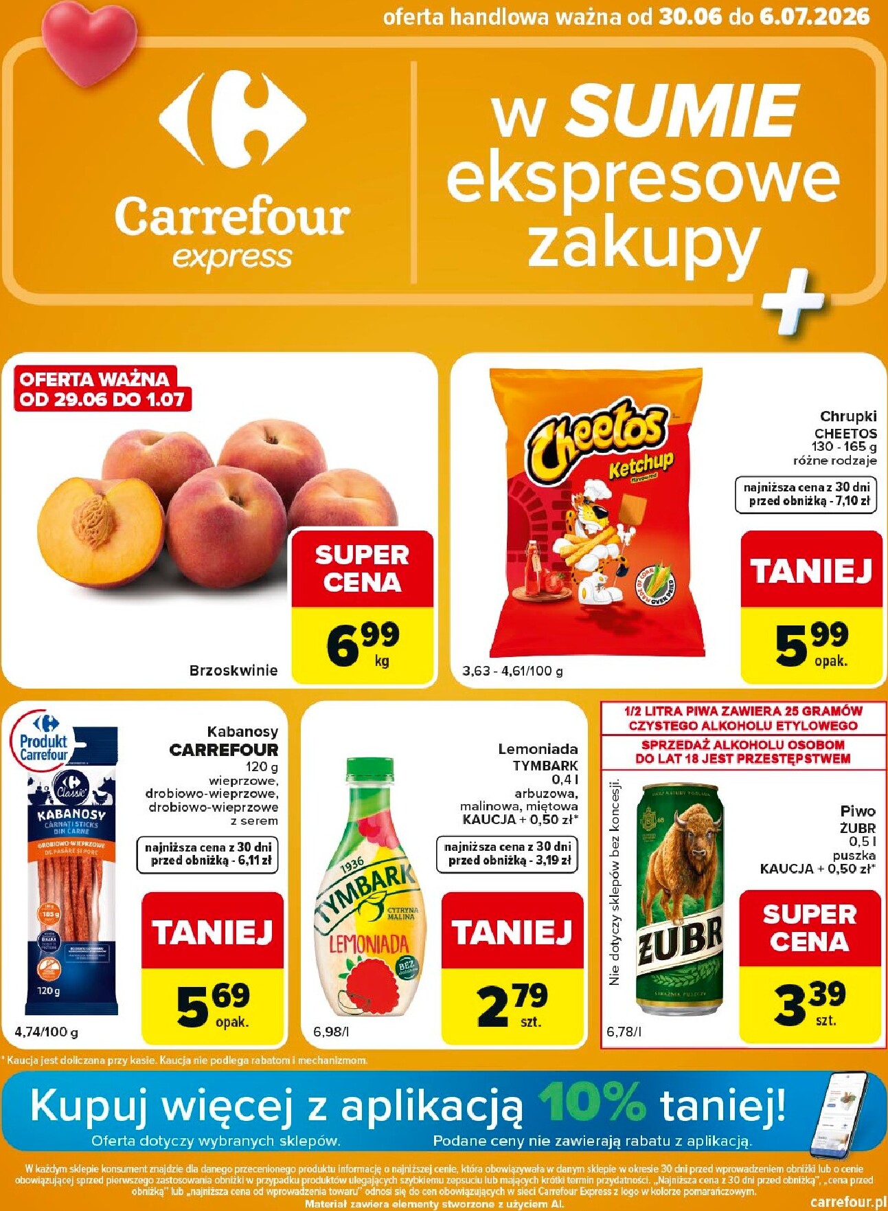 Nowa gazetka Carrefour - Express 1 ważna od 30.06.2026 do 06.07.2026