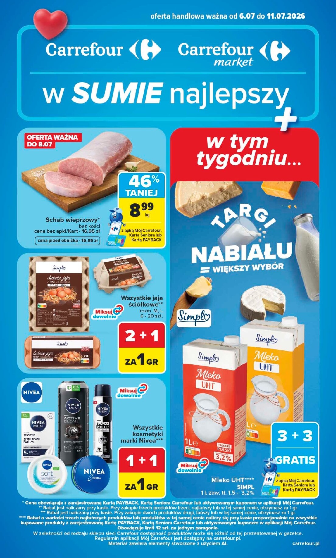Nowa gazetka Carrefour ważna od 06.07.2026 do 11.07.2026