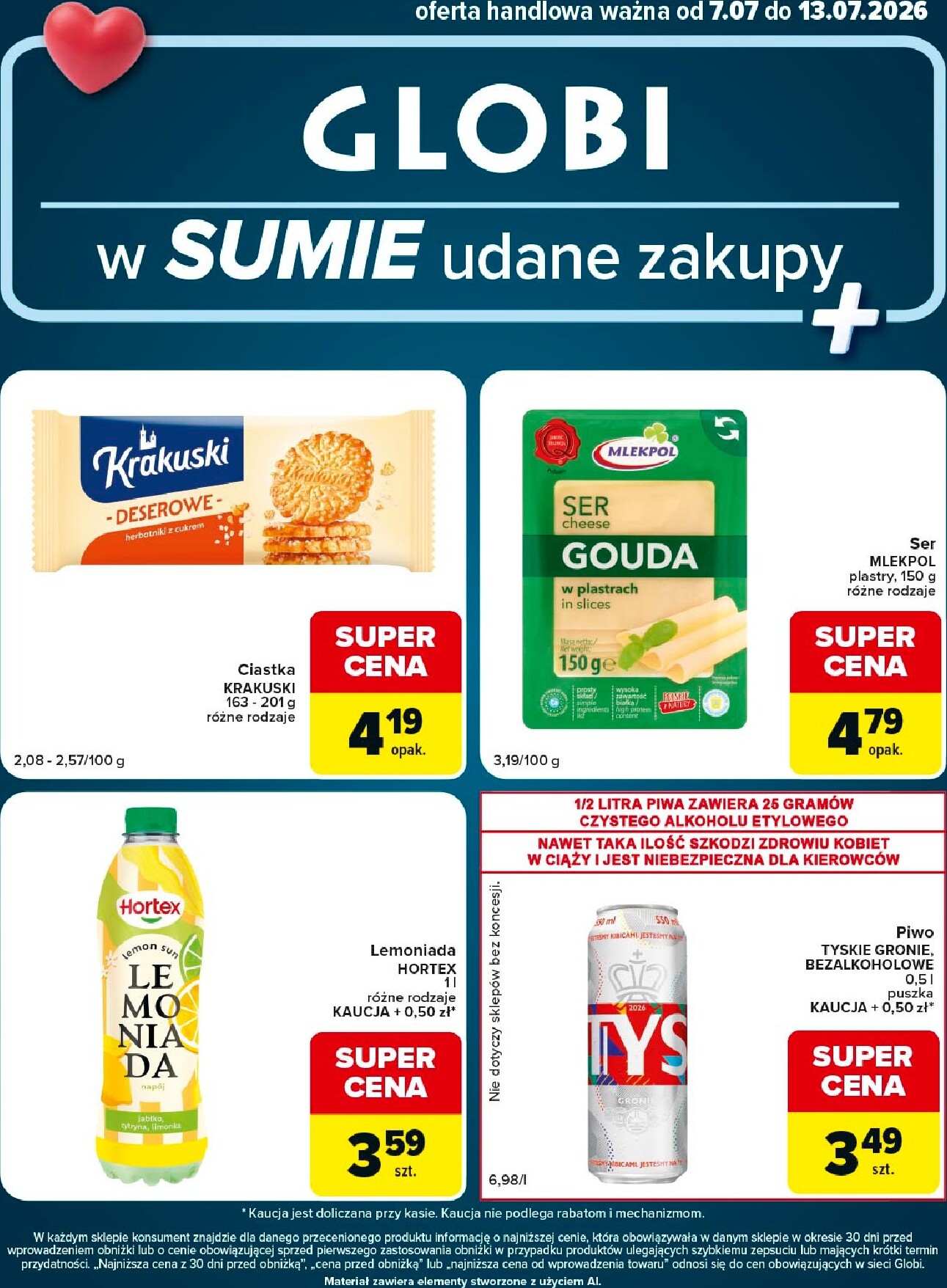 Nowa gazetka Carrefour - Globi ważna od 07.07.2026 do 13.07.2026