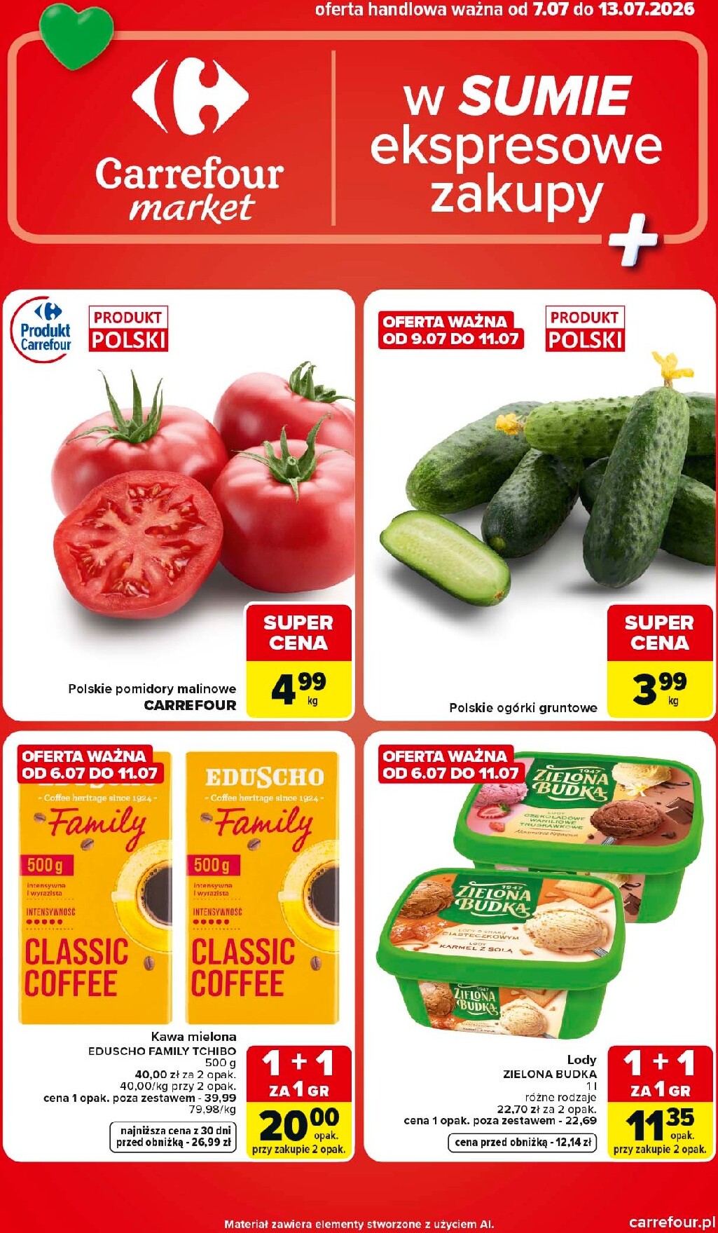 Nowa gazetka Carrefour Market ważna od 07.07.2026 do 13.07.2026