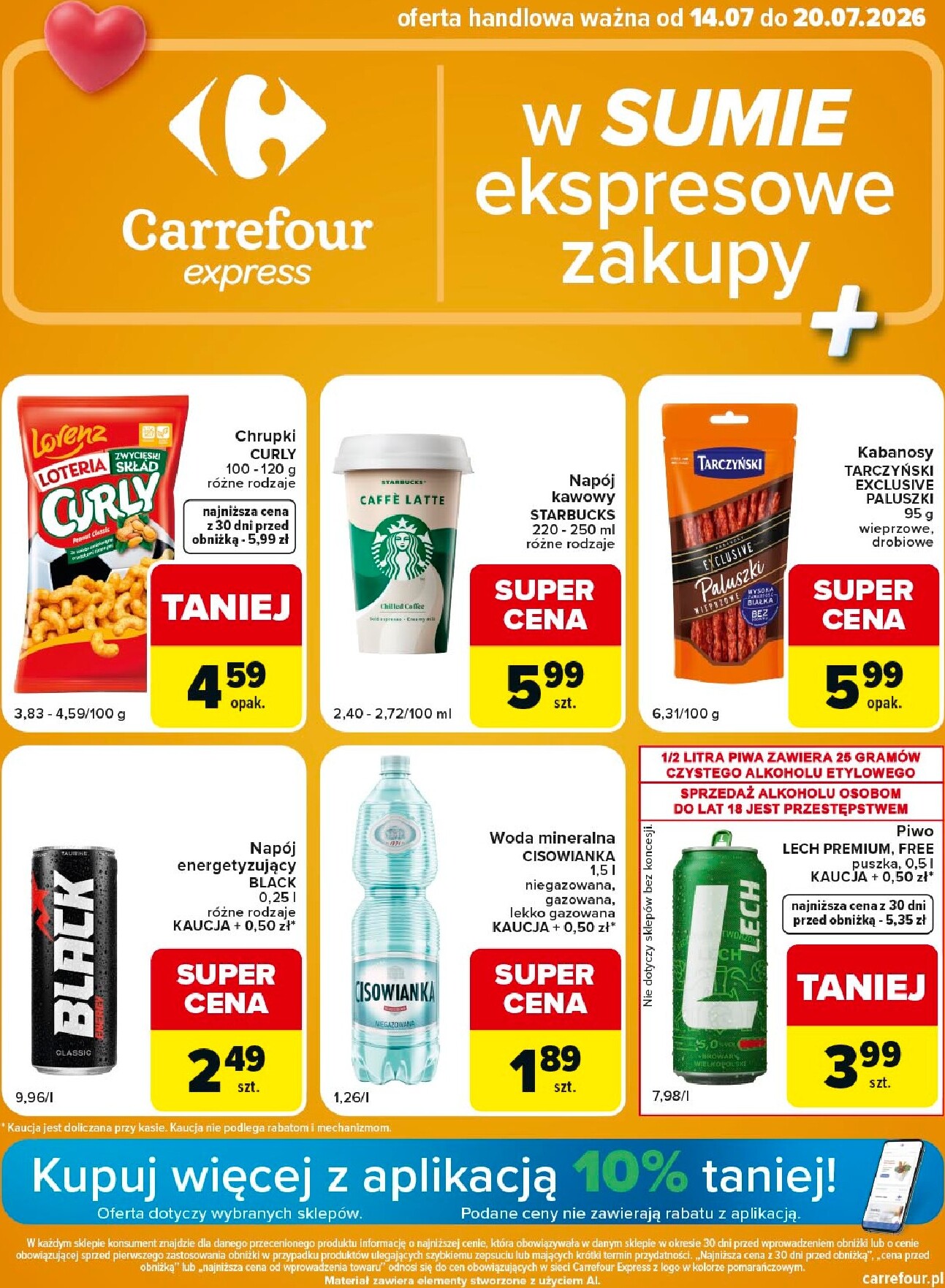 Nowa gazetka Carrefour - Express 2 ważna od 14.07.2026 do 20.07.2026