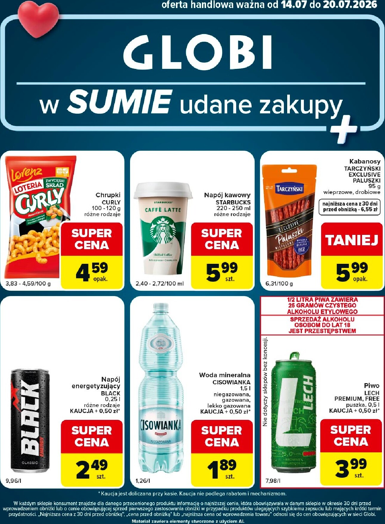 Nowa gazetka Carrefour - Globi ważna od 14.07.2026 do 20.07.2026