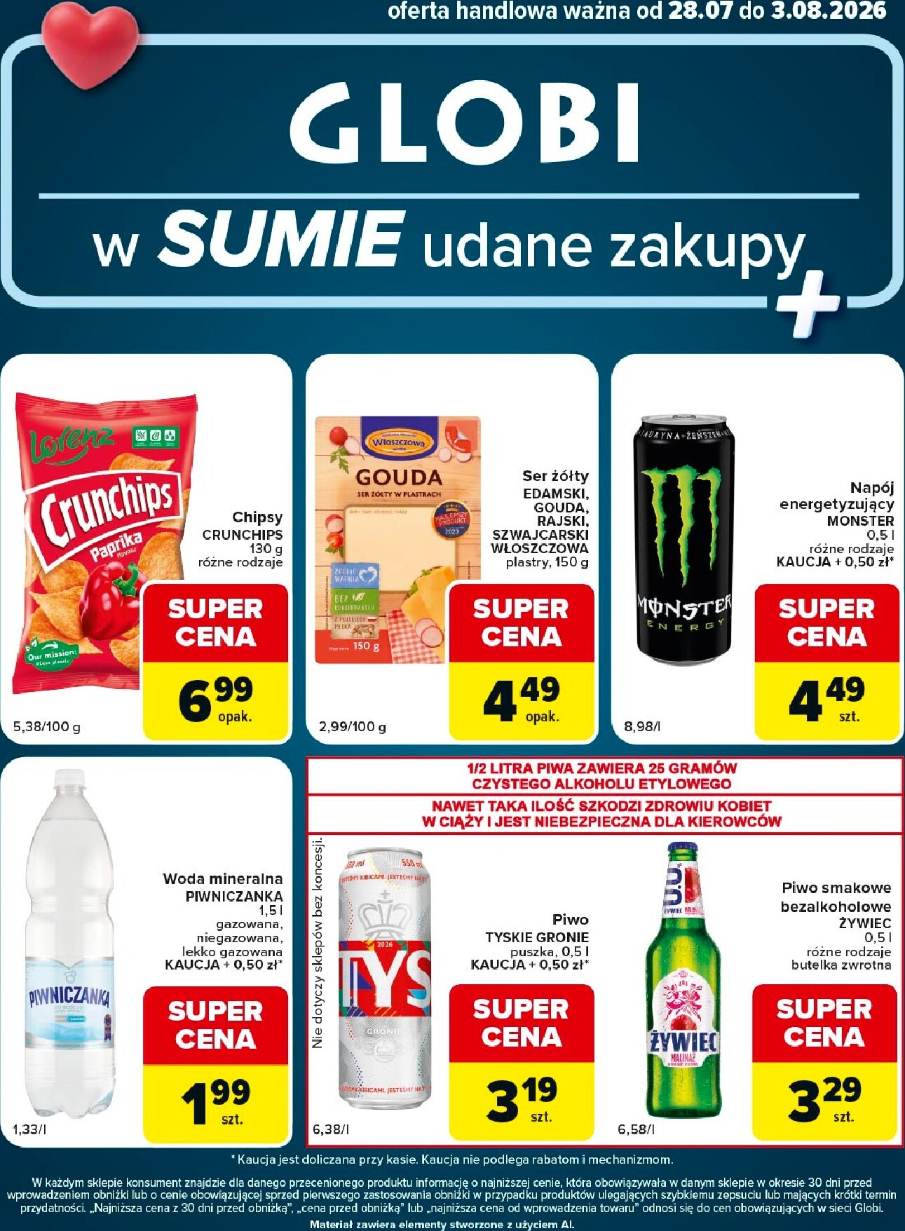 Nowa gazetka Carrefour - Globi ważna od 28.07.2026 do 03.08.2026