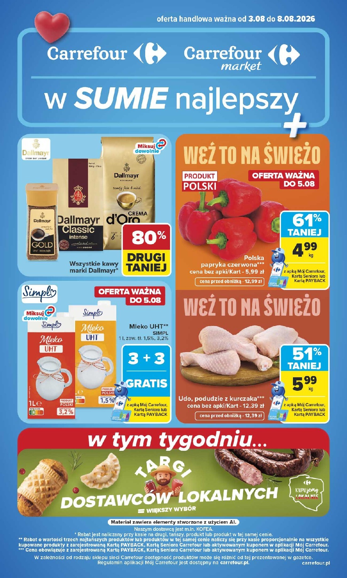 Nowa gazetka Carrefour ważna od 03.08.2026 do 08.08.2026