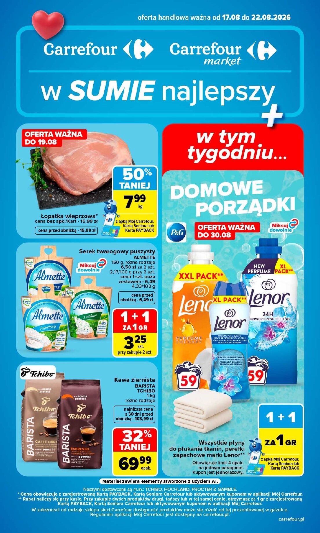 Nowa gazetka Carrefour ważna od 17.08.2026 do 22.08.2026