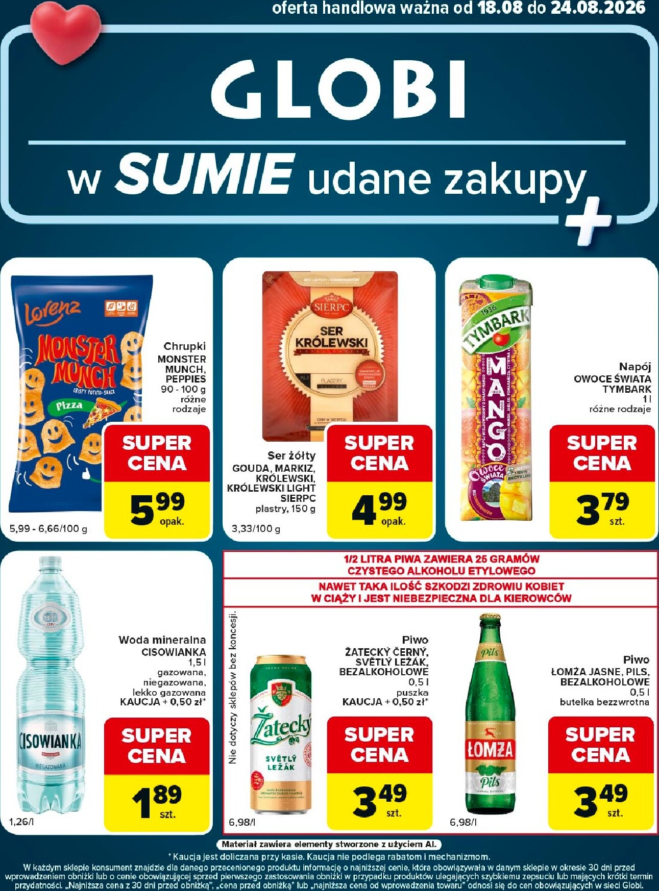 Nowa gazetka Carrefour - Globi ważna od 18.08.2026 do 24.08.2026