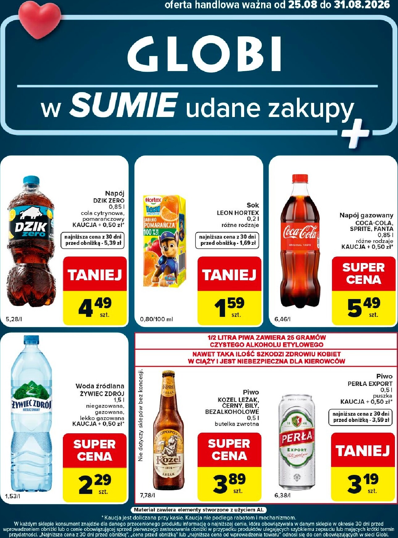 Nowa gazetka Carrefour - Globi ważna od 25.08.2026 do 31.08.2026