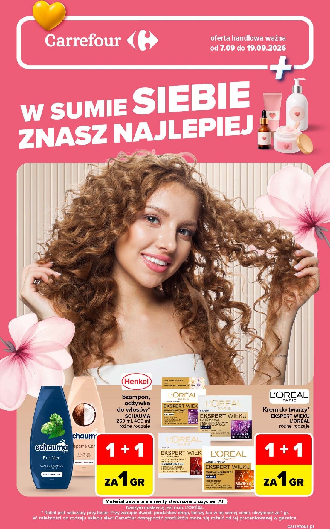 Nowa gazetka Carrefour - W sumie siebie znasz najlepiej ważna od 07.09.2026 do 19.09.2026