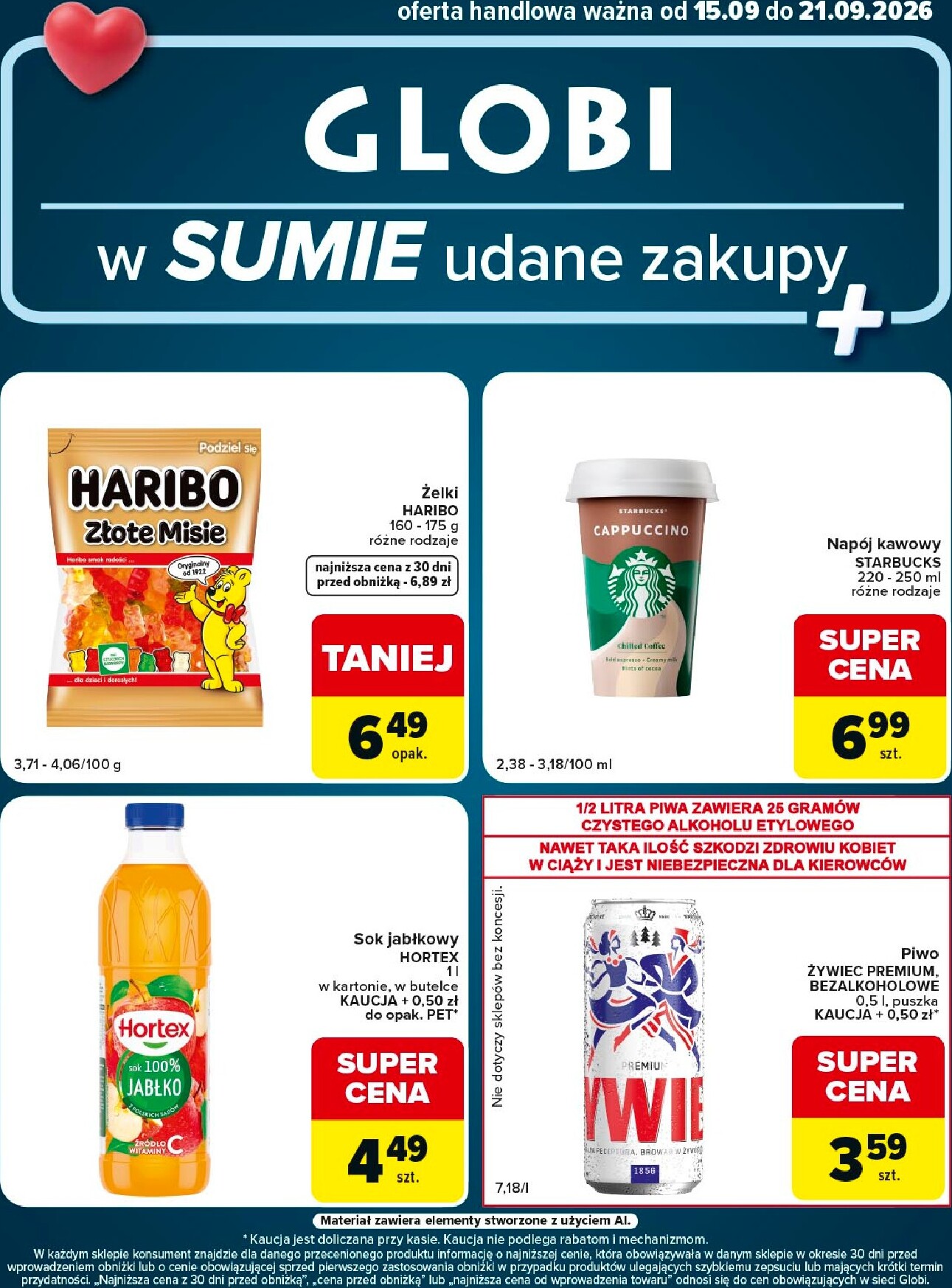 Nowa gazetka Carrefour - Globi ważna od 15.09.2026 do 21.09.2026