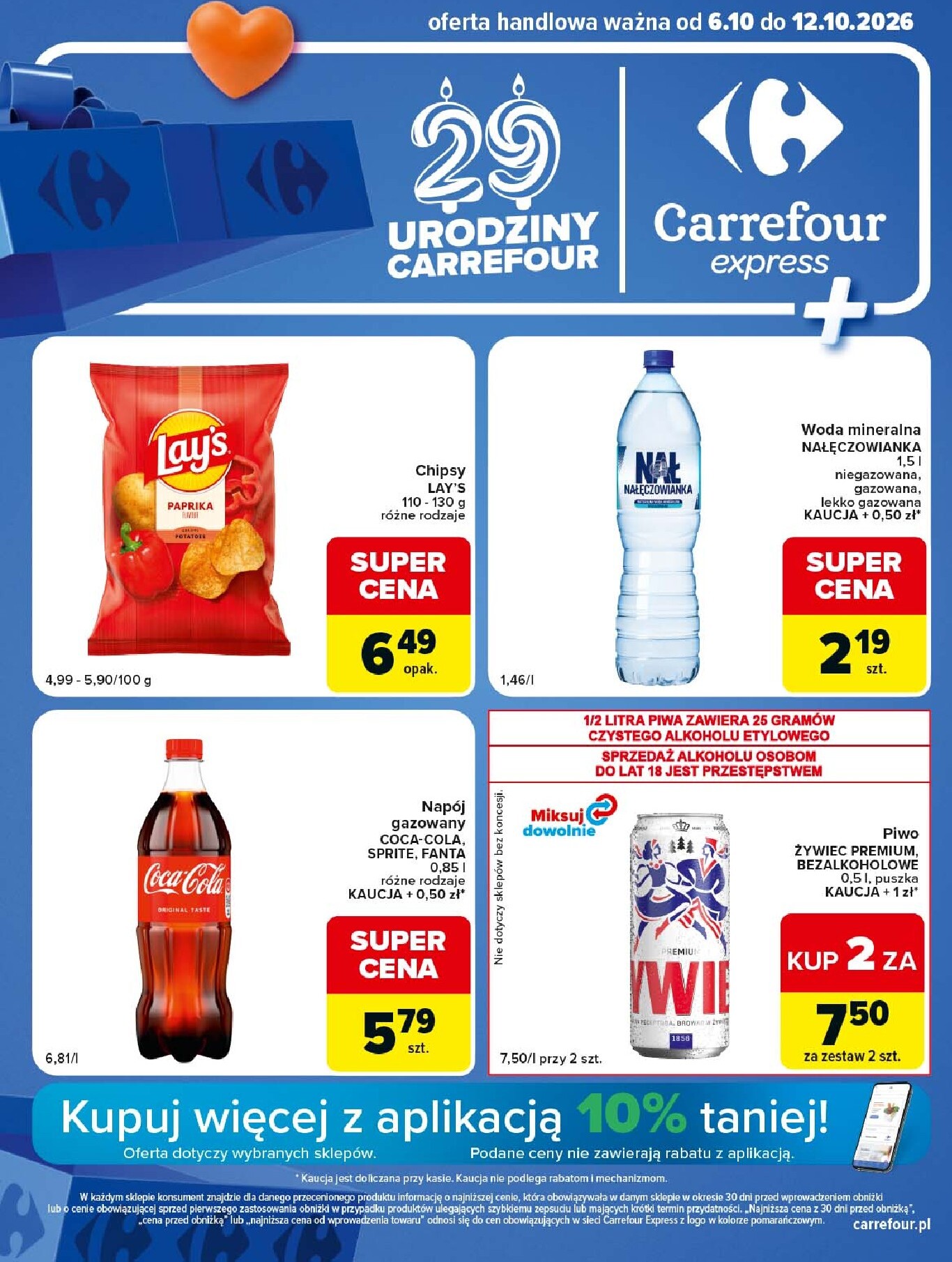 Aktualna gazetka Carrefour - Express 1 ważna od 06.10.2026 do 12.10.2026