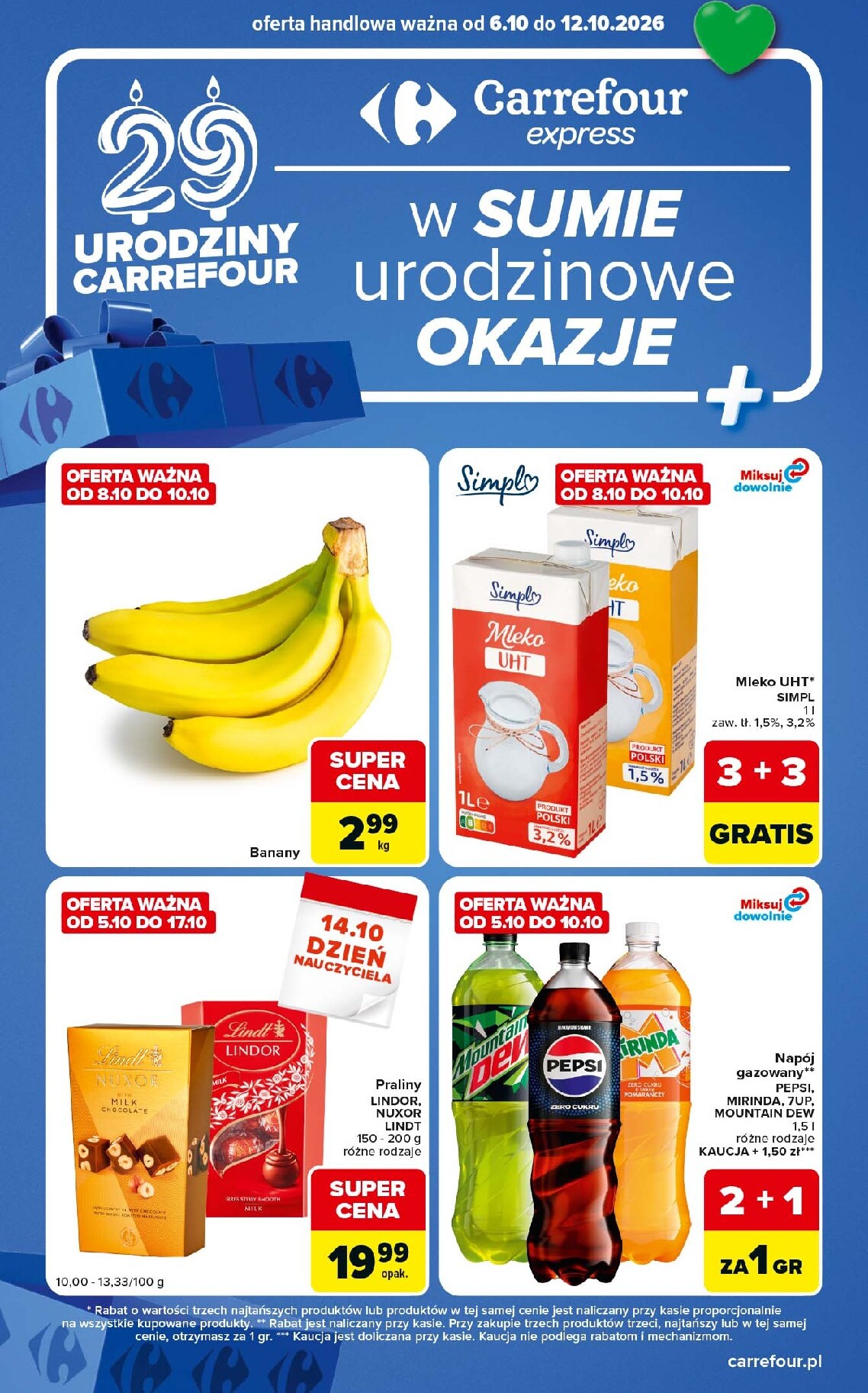 Aktualna gazetka Carrefour - Express 2 ważna od 06.10.2026 do 12.10.2026