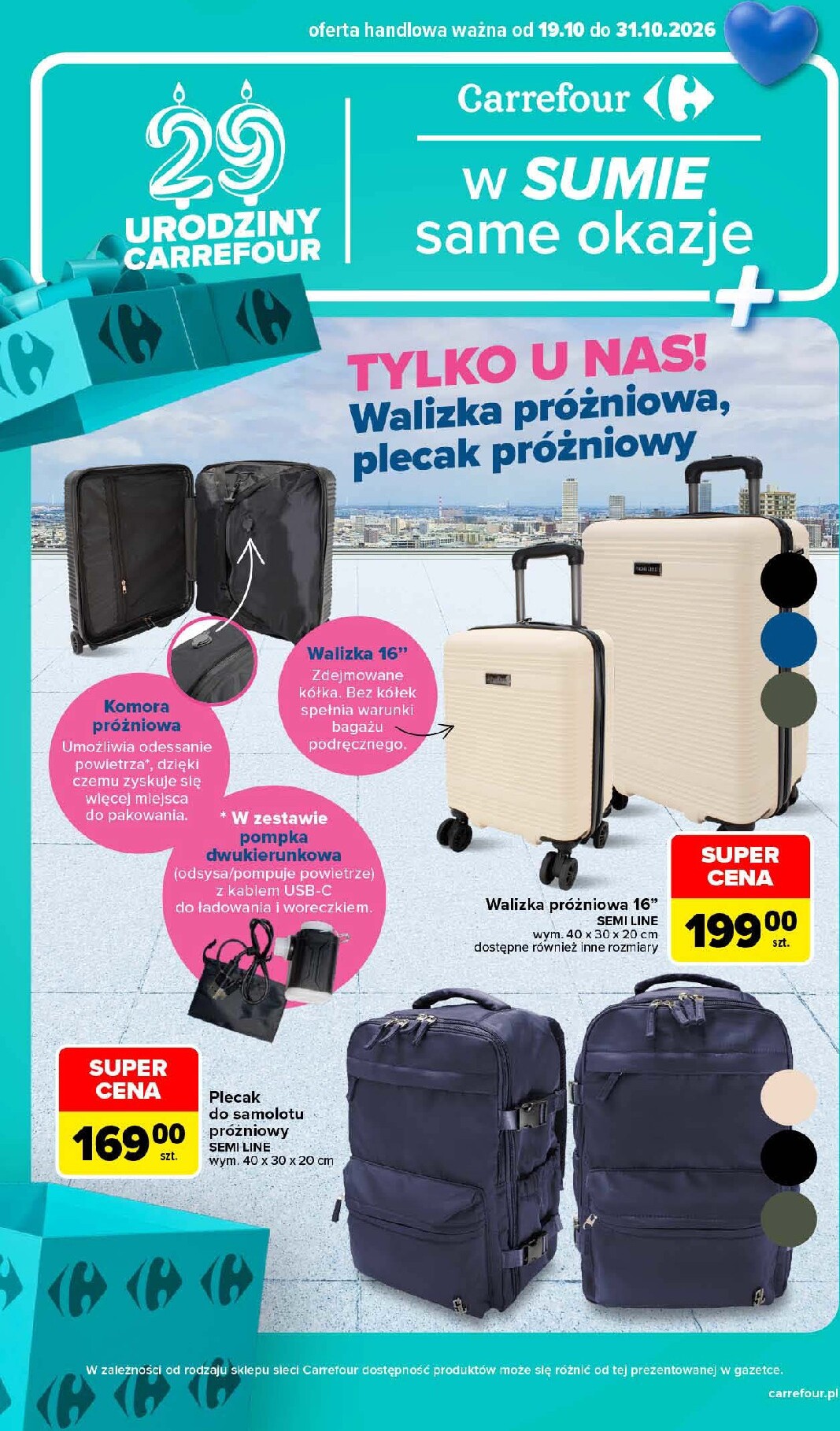 Nowa gazetka Carrefour - Same okazje ważna od 19.10.2026 do 31.10.2026