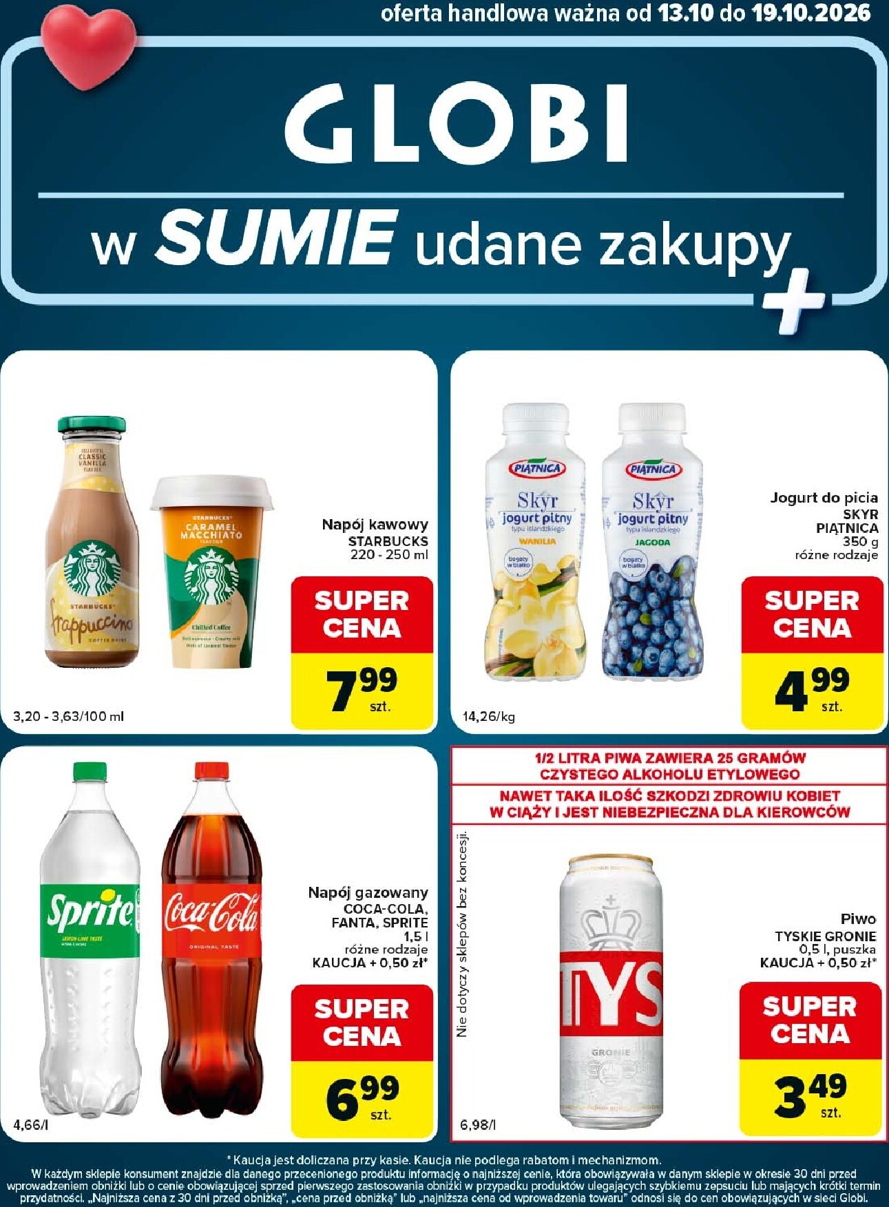 Aktualna gazetka Carrefour - Globi ważna od 13.10.2026 do 19.10.2026