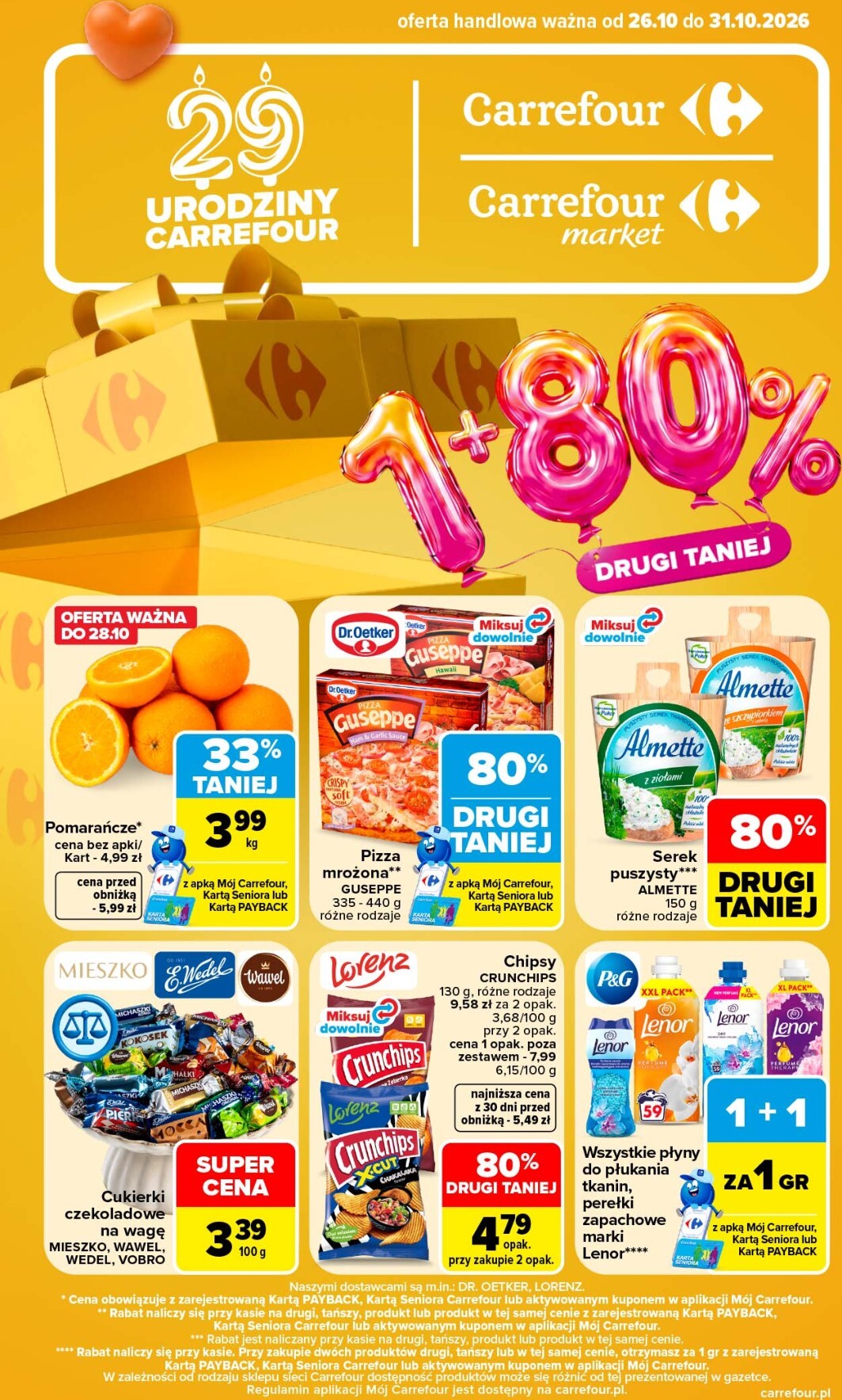 Nowa gazetka Carrefour ważna od 26.10.2026 do 31.10.2026