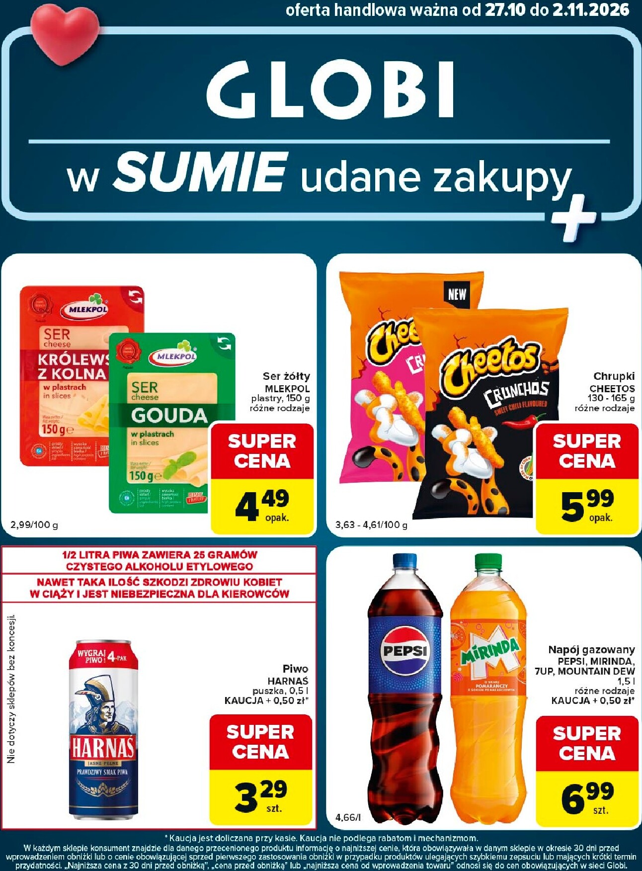 Nowa gazetka Carrefour - Globi ważna od 27.10.2026 do 02.11.2026