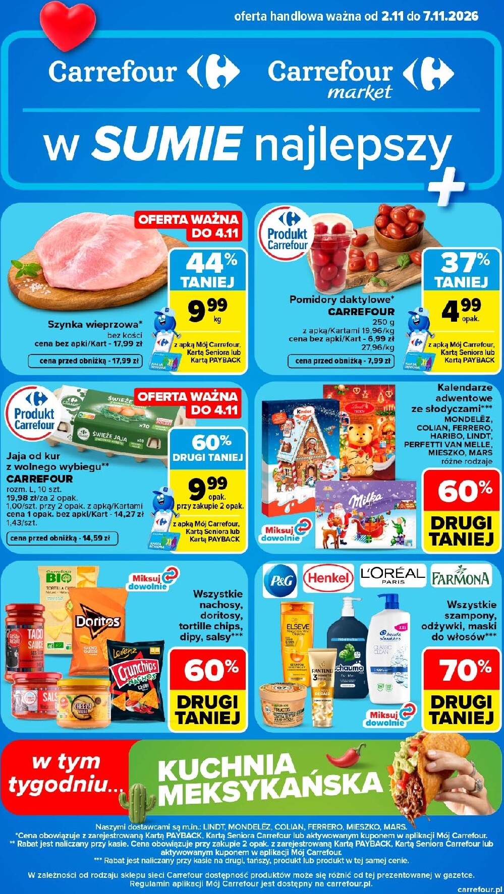Nowa gazetka Carrefour ważna od 02.11.2026 do 07.11.2026