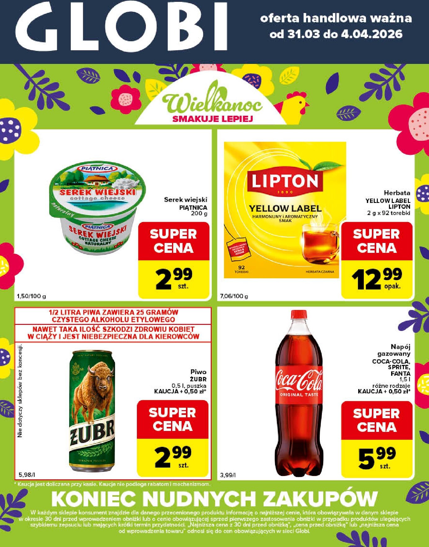 Gazetka Carrefour - Globi - ważna od 31.03.2026 do 04.04.2026