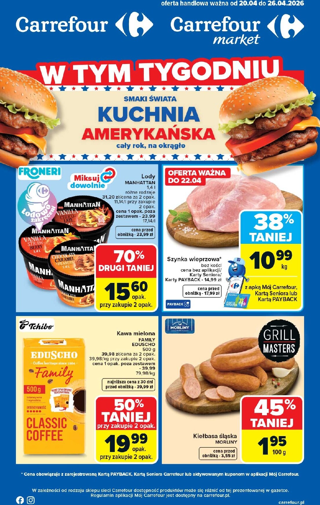 Nowa gazetka Carrefour ważna od 20.04.2026 do 26.04.2026
