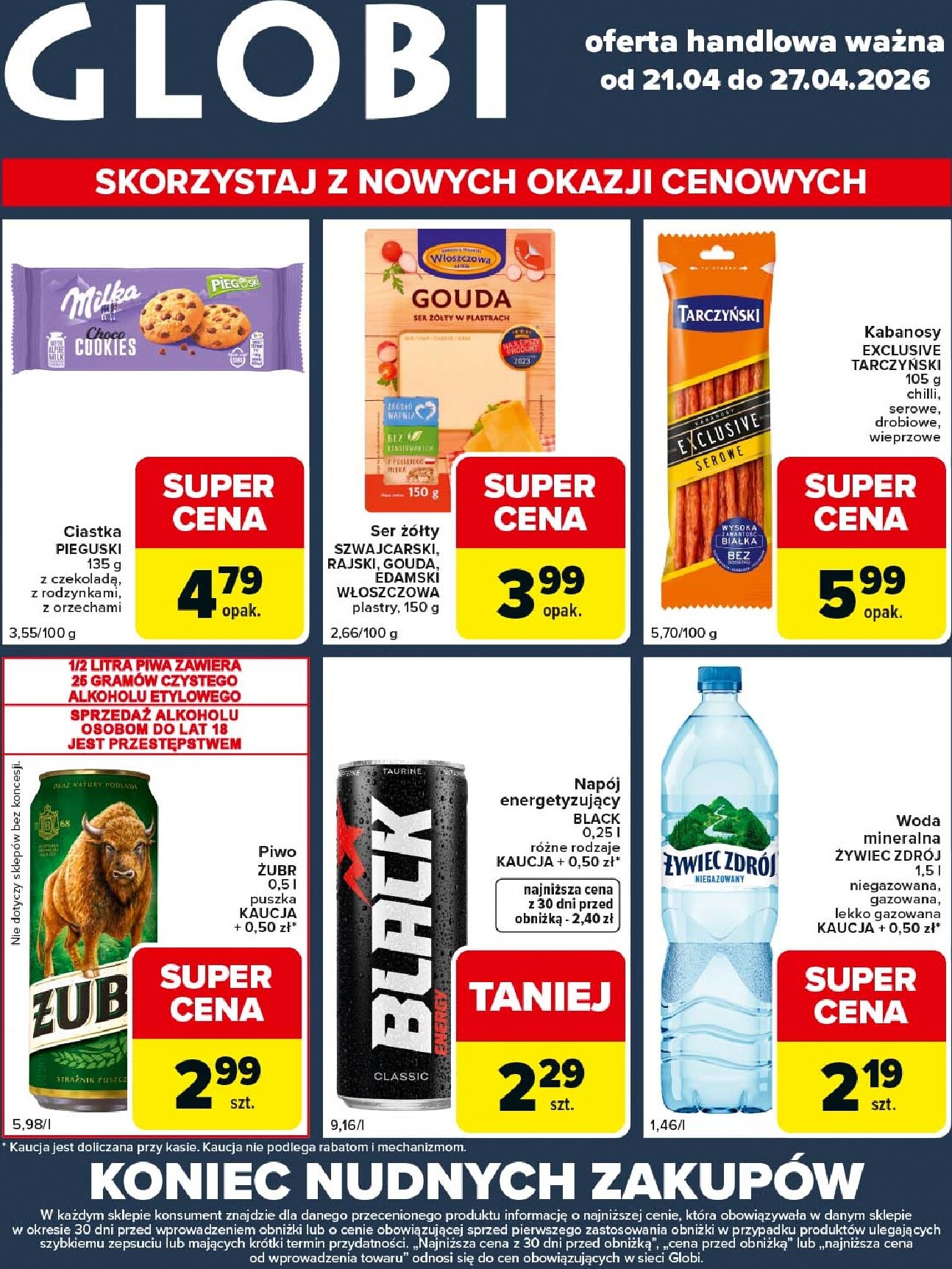 Nowa gazetka Carrefour - Globi ważna od 21.04.2026 do 27.04.2026