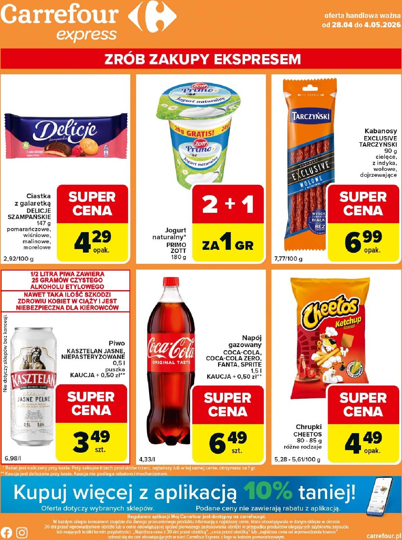 Nowa gazetka Carrefour - Express 2 ważna od 28.04.2026 do 04.05.2026