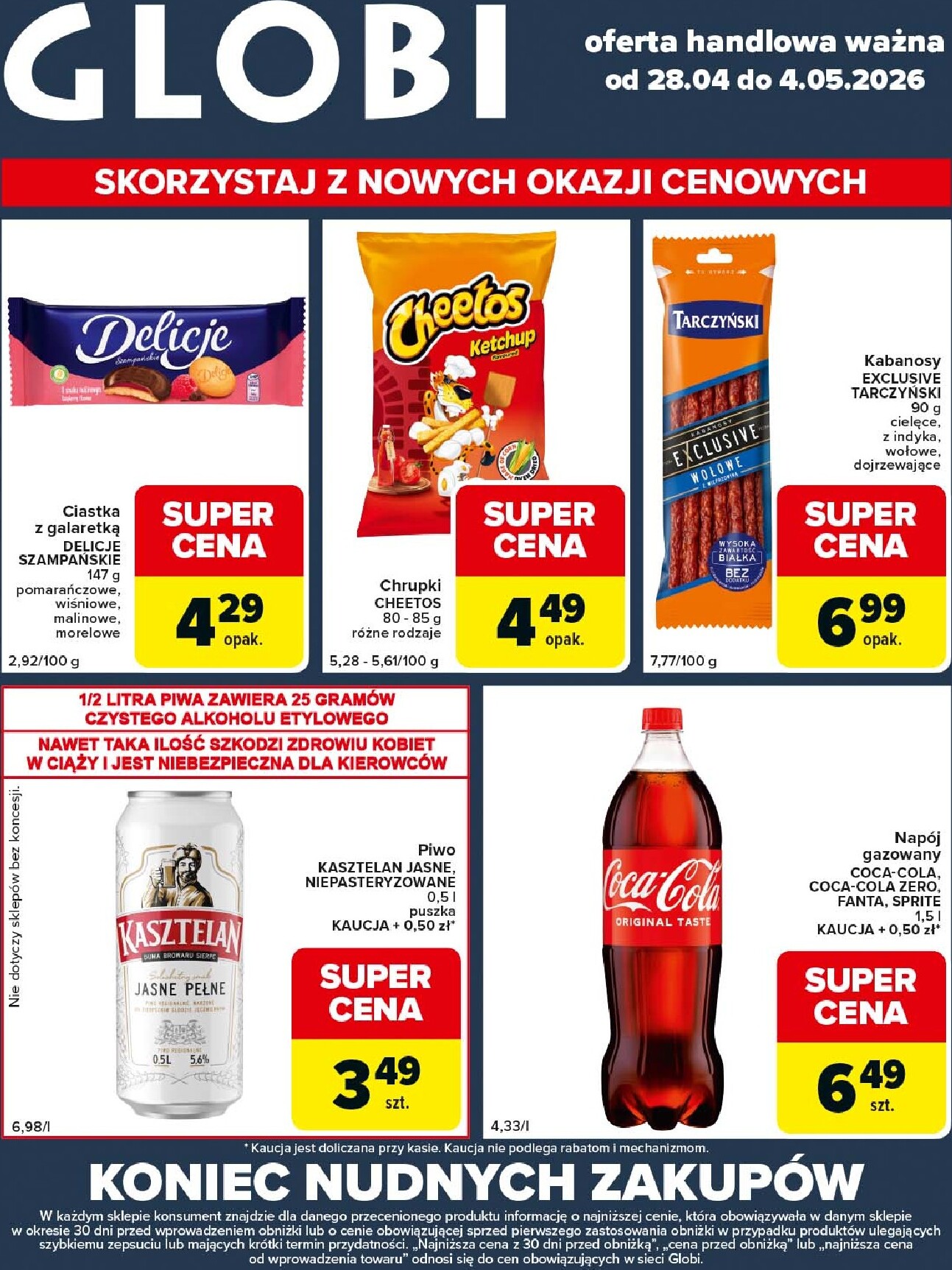 Nowa gazetka Carrefour - Globi ważna od 28.04.2026 do 04.05.2026