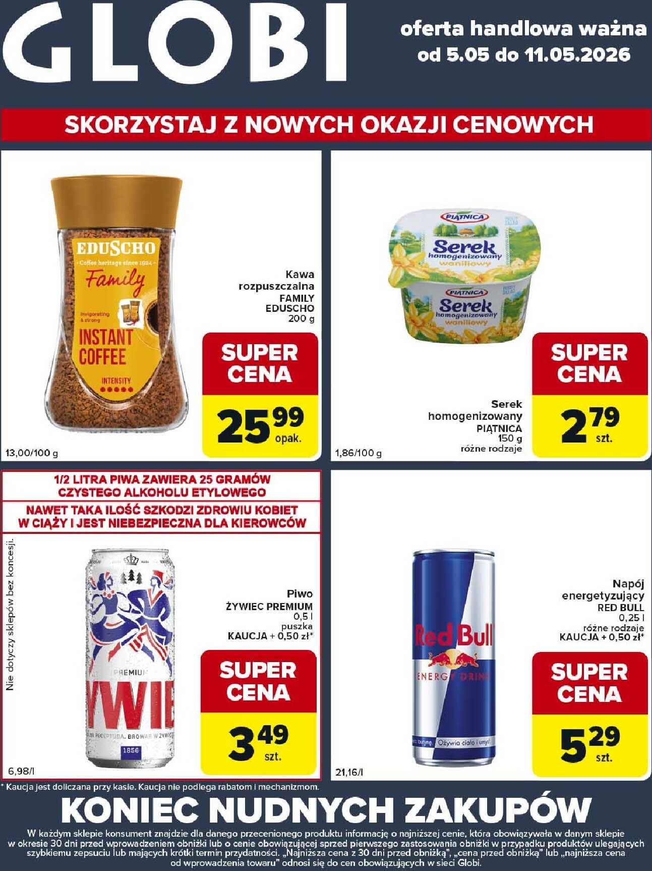 Nowa gazetka Carrefour - Globi ważna od 05.05.2026 do 11.05.2026
