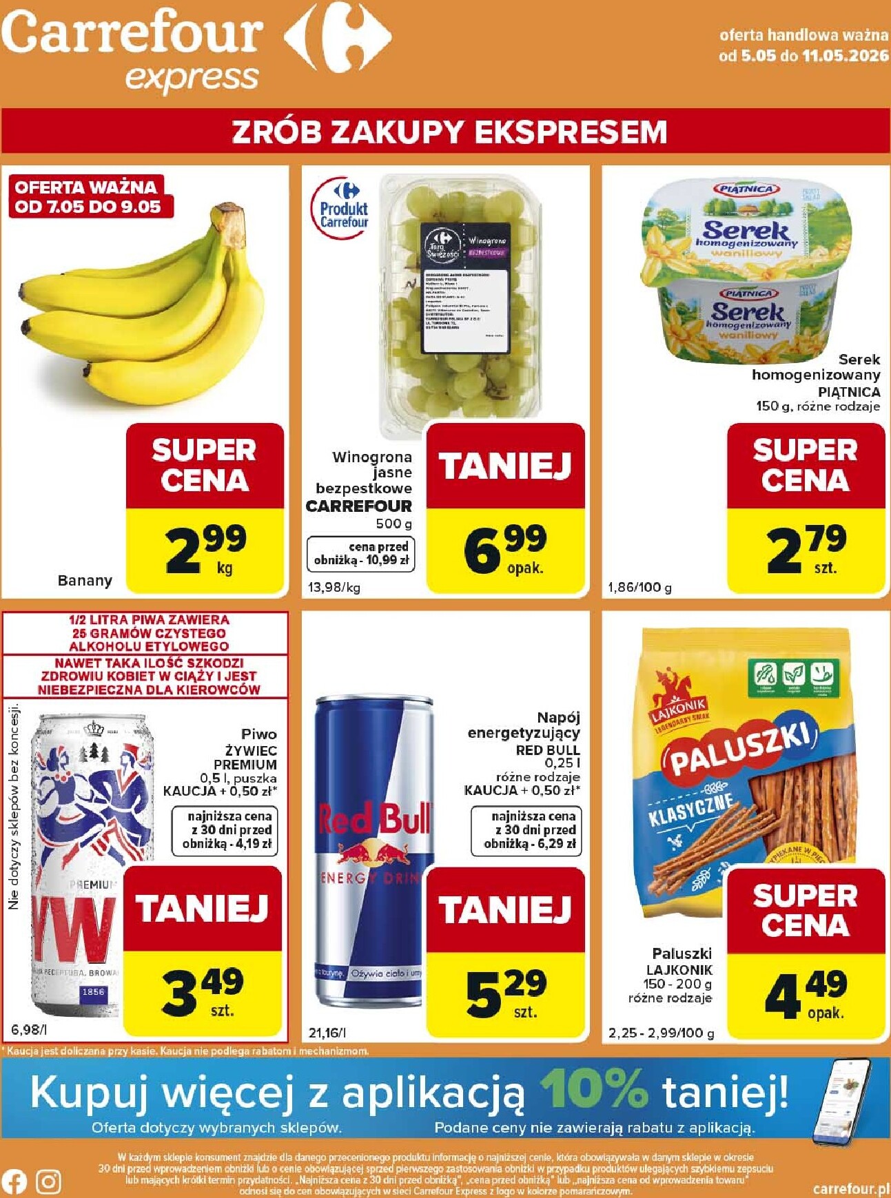 Nowa gazetka Carrefour - Express 2 ważna od 05.05.2026 do 11.05.2026