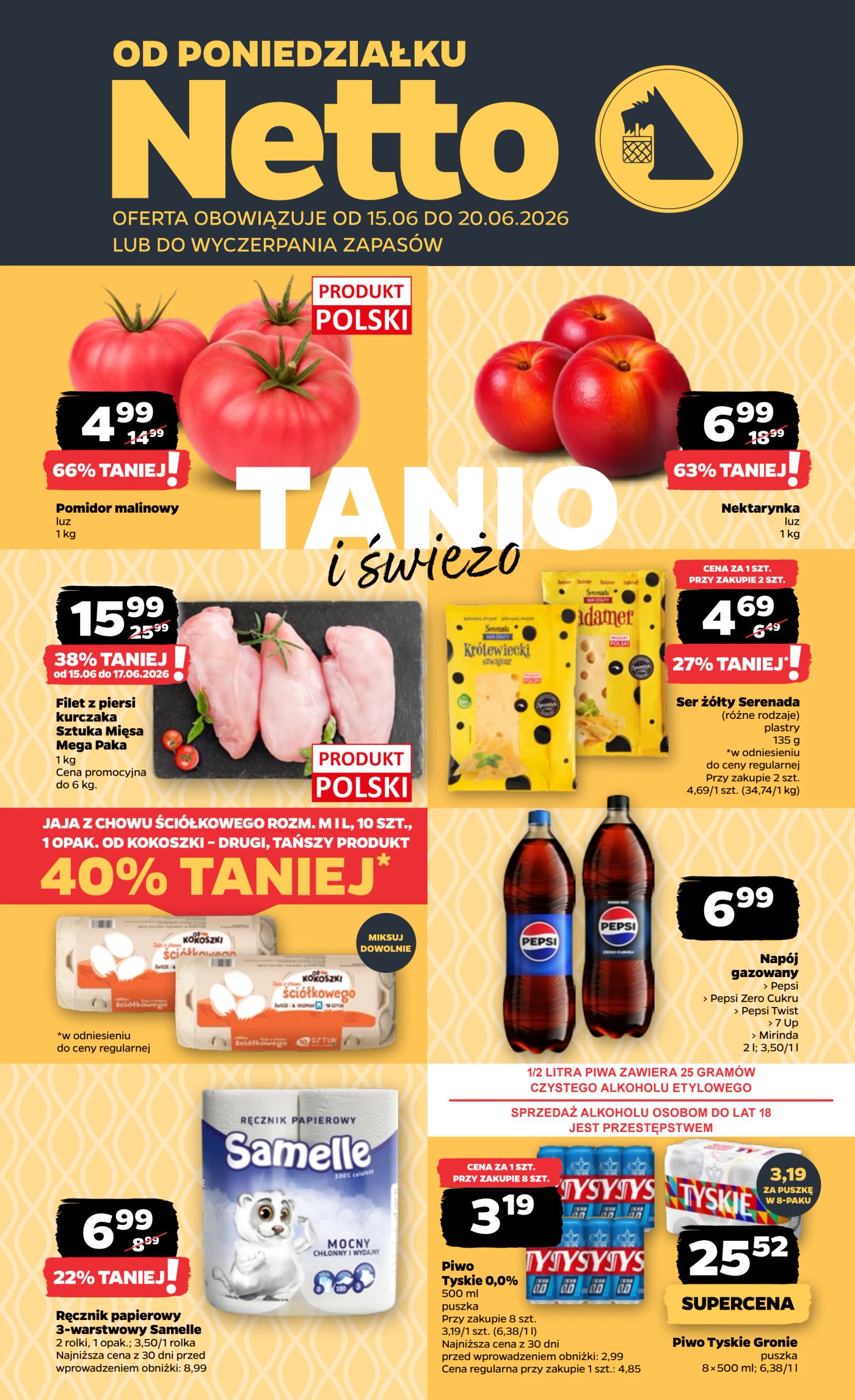 Nowa gazetka Netto ważna od 14.06.2026 do 20.06.2026