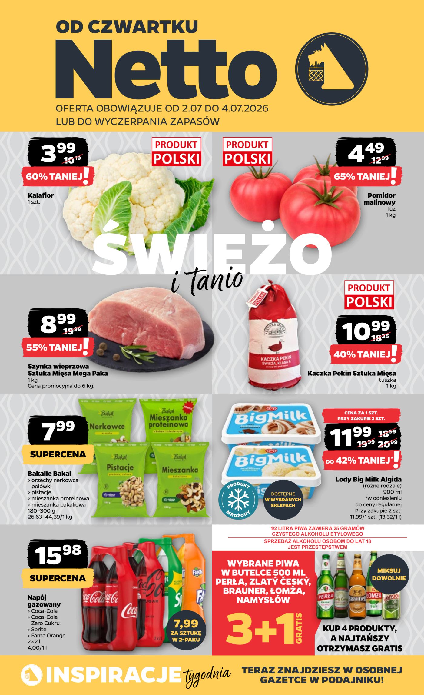 Nowa gazetka Netto ważna od 02.07.2026 do 04.07.2026
