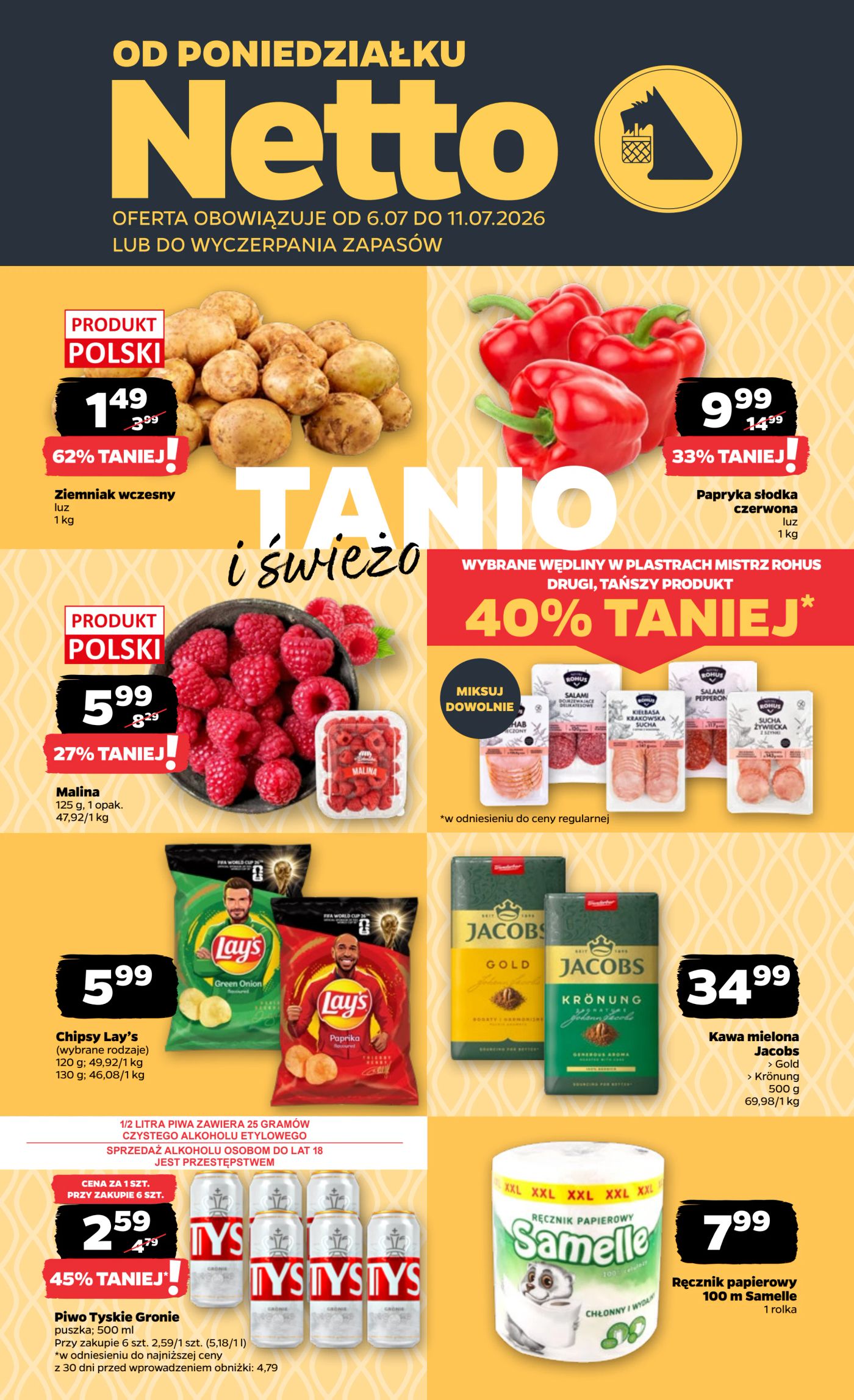 Nowa gazetka Netto ważna od 06.07.2026 do 11.07.2026