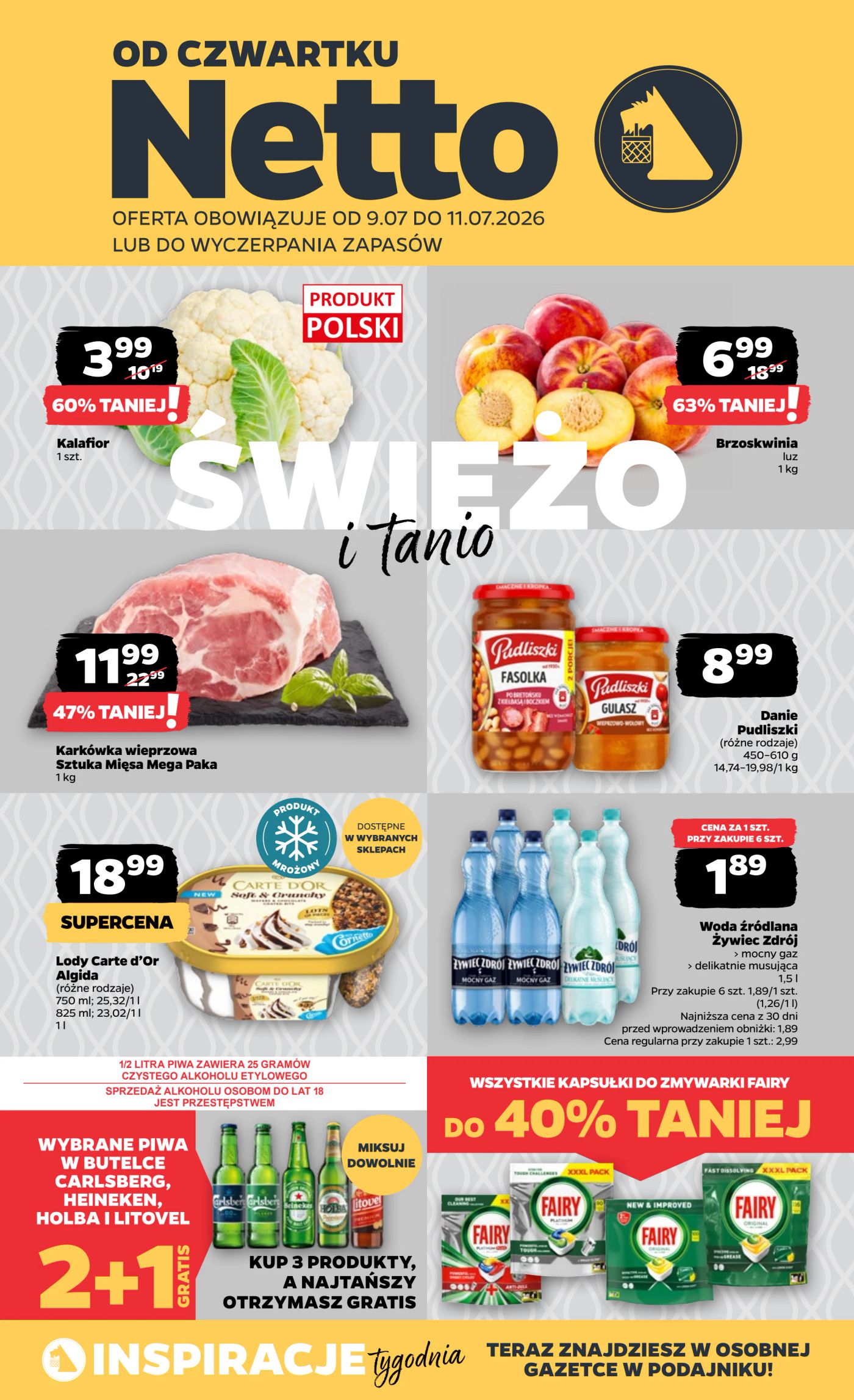 Nowa gazetka Netto ważna od 09.07.2026 do 11.07.2026