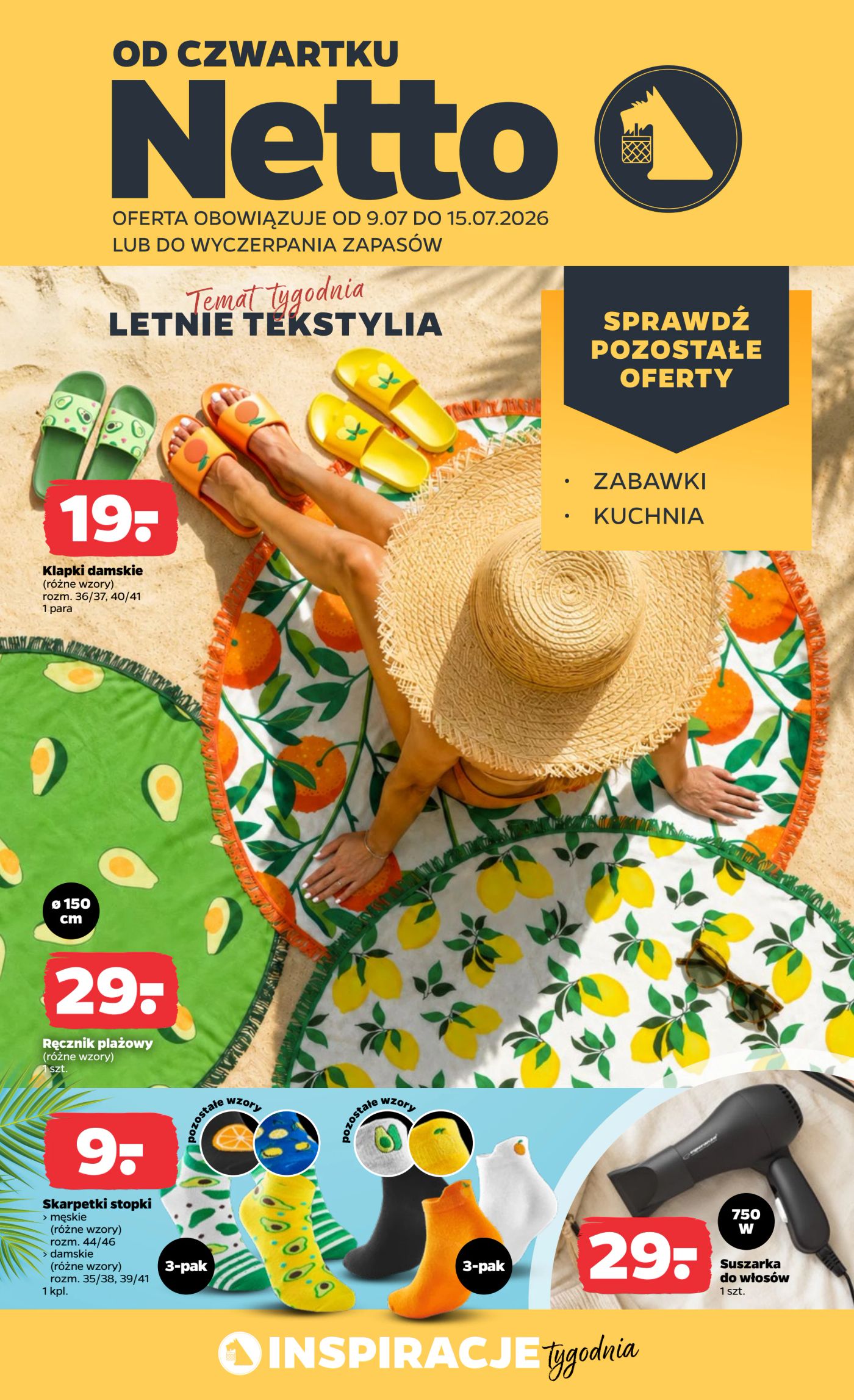 Nowa gazetka Netto - Non Food ważna od 09.07.2026 do 15.07.2026