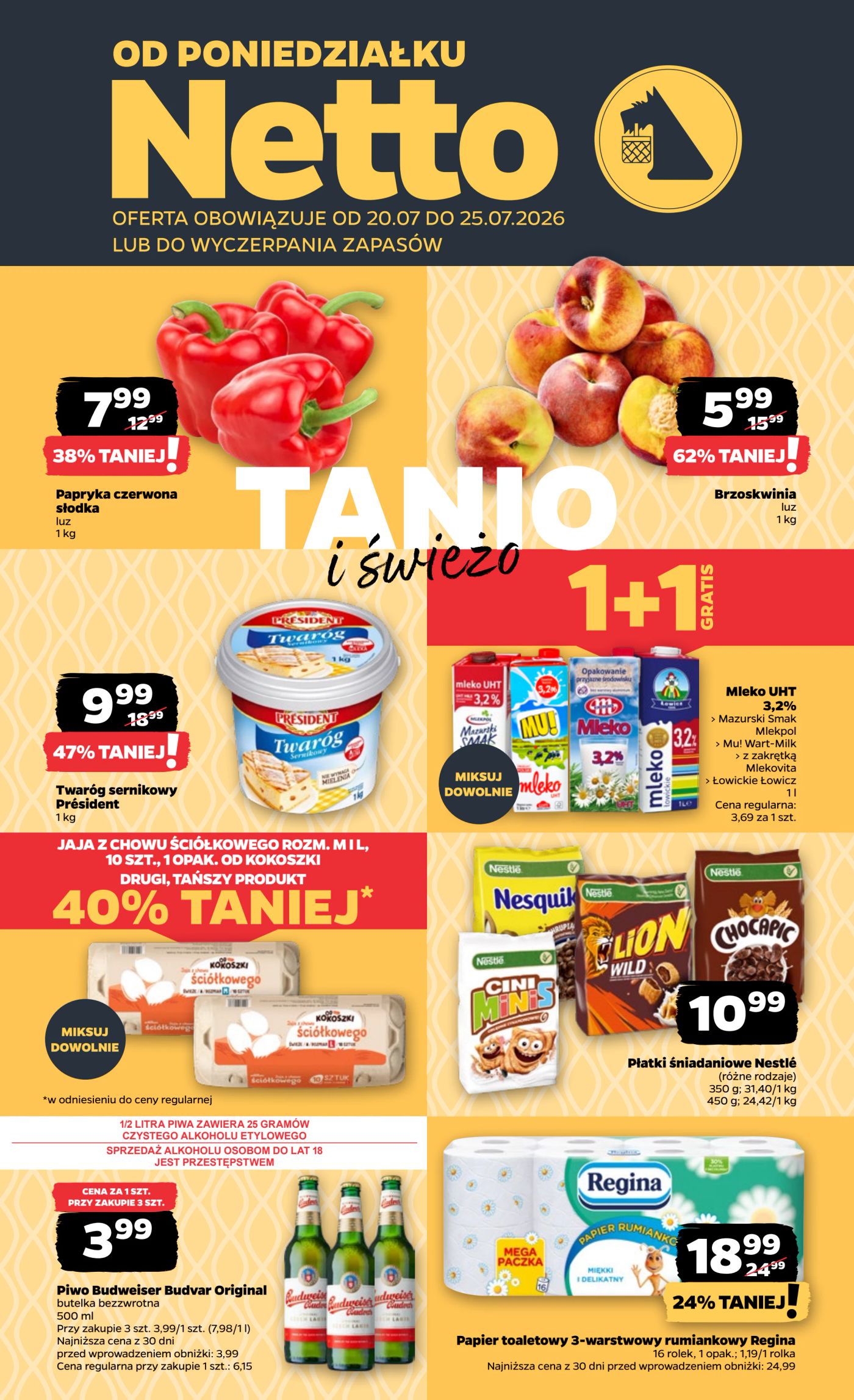 Nowa gazetka Netto - Netto Gazetka T30A Food 2026 ważna od 19.07.2026 do 25.07.2026