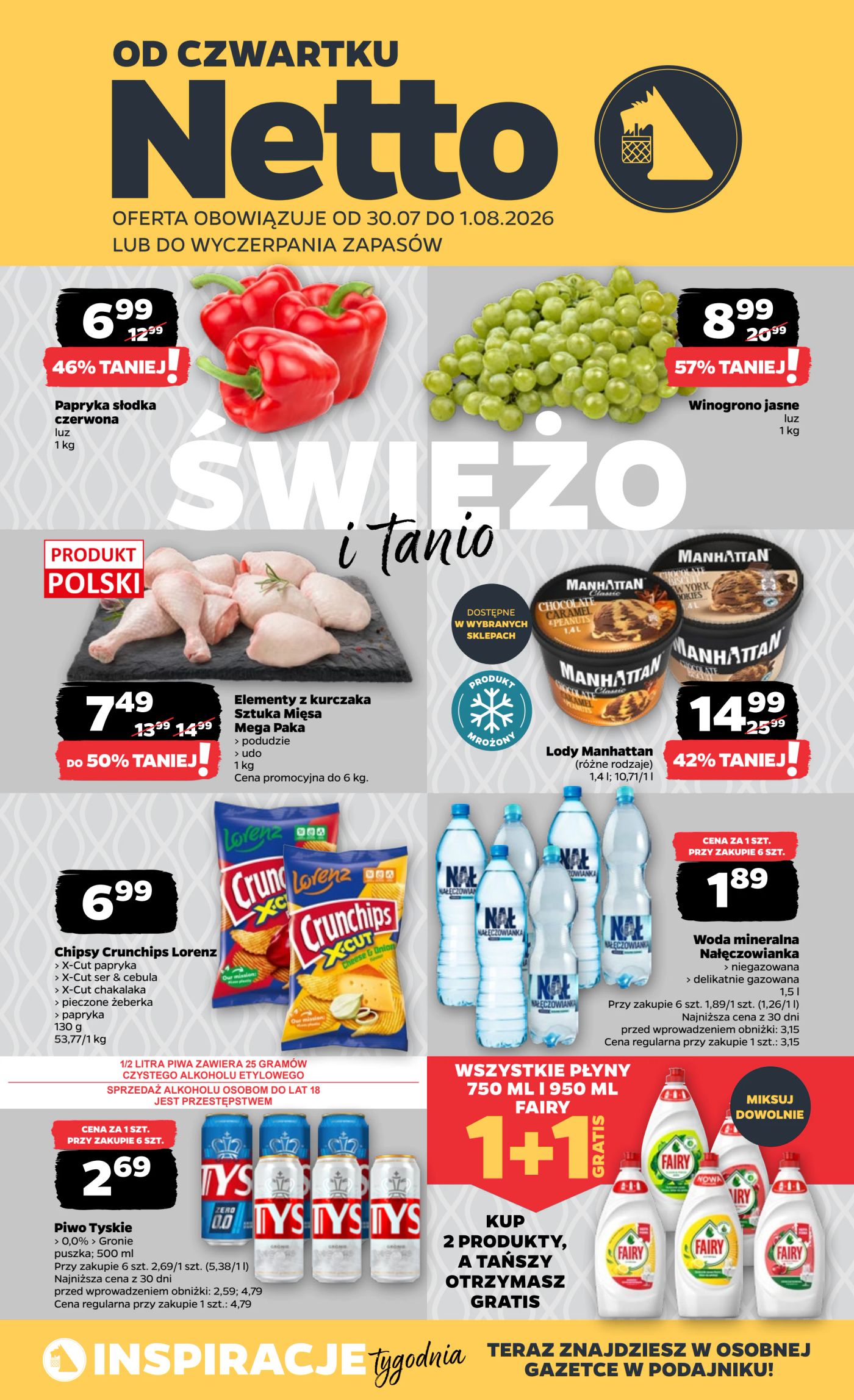 Nowa gazetka Netto ważna od 30.07.2026 do 01.08.2026