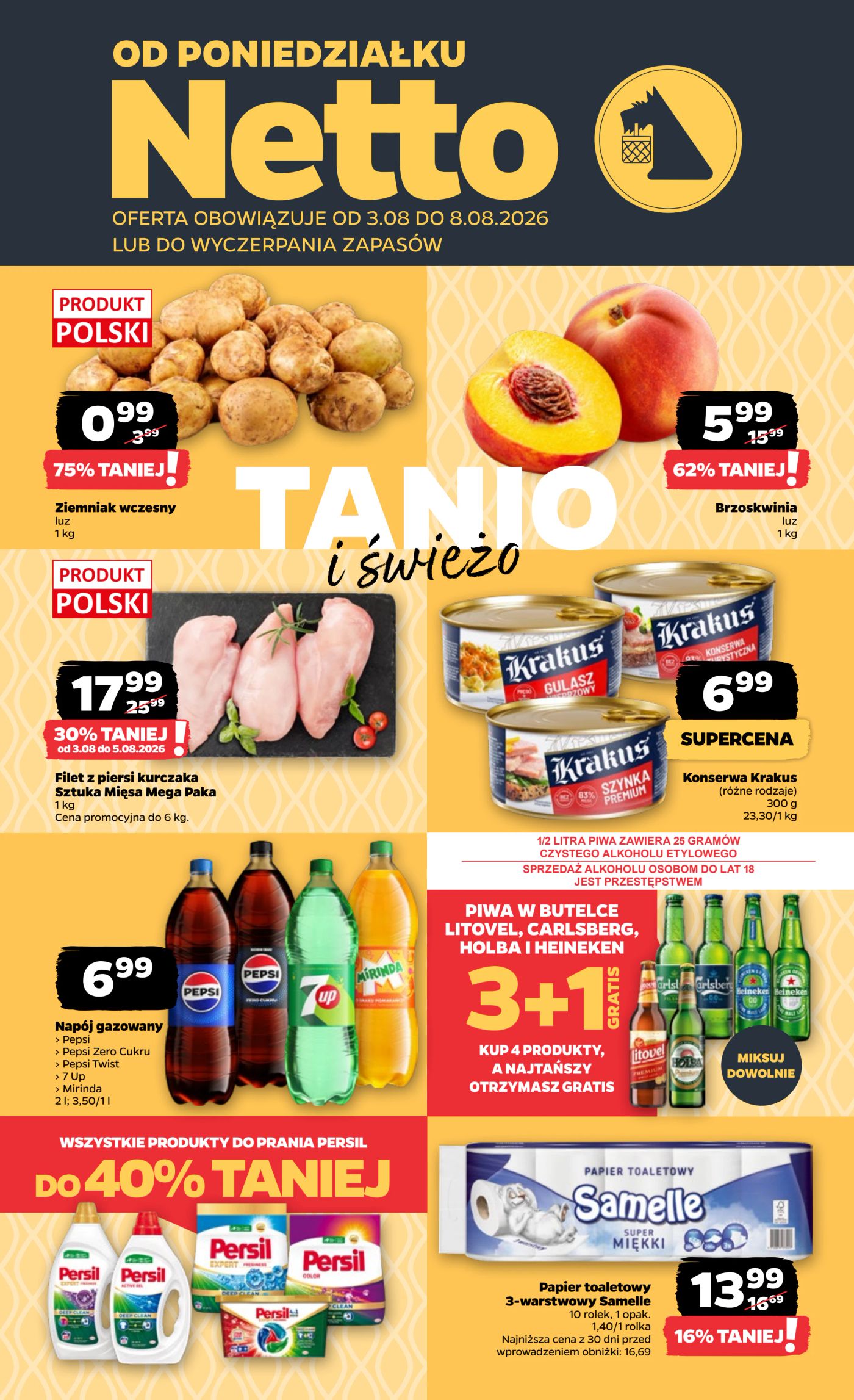 Nowa gazetka Netto ważna od 03.08.2026 do 08.08.2026